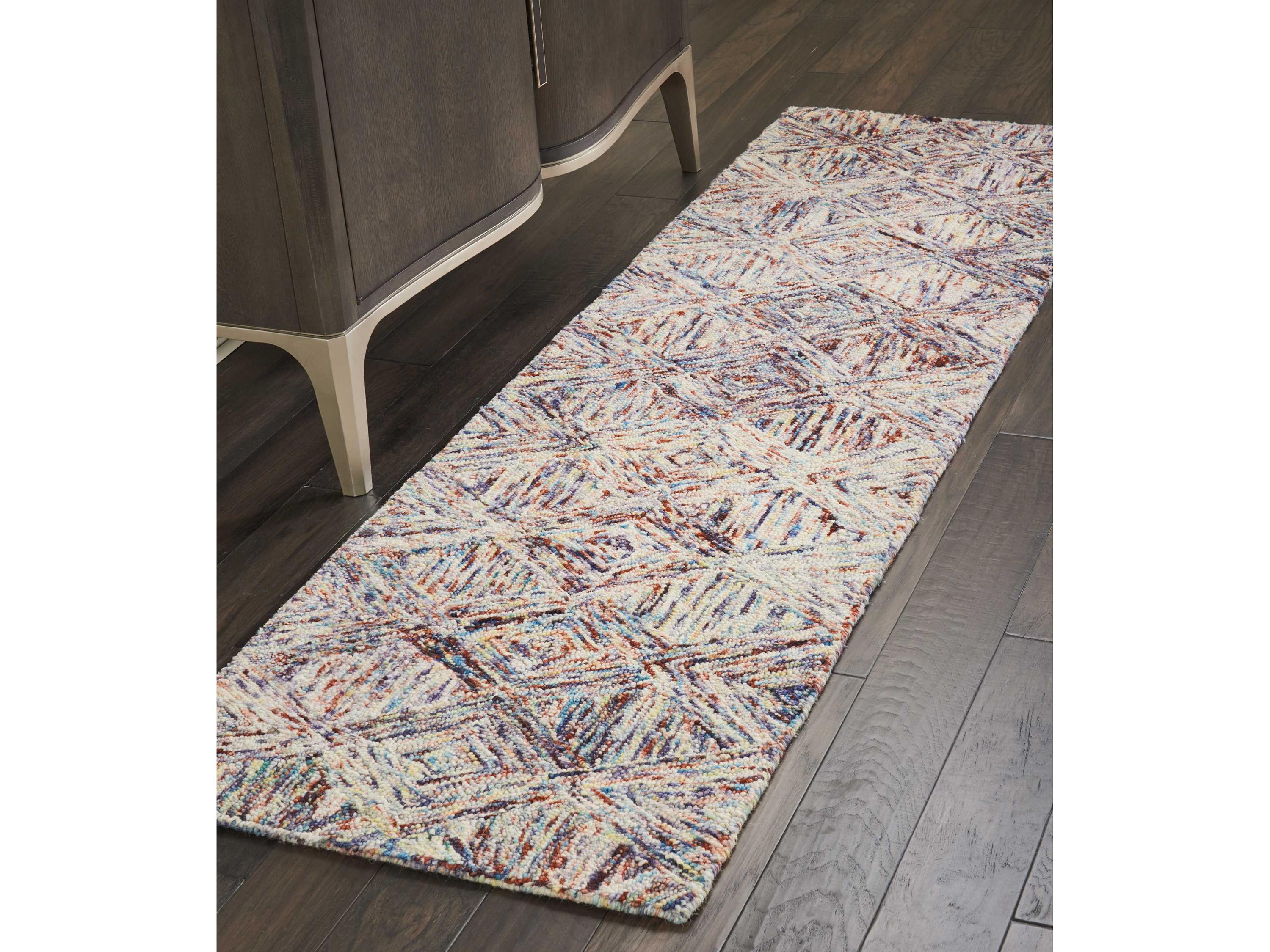 Nourison Linked Geometric Runner Area Rug