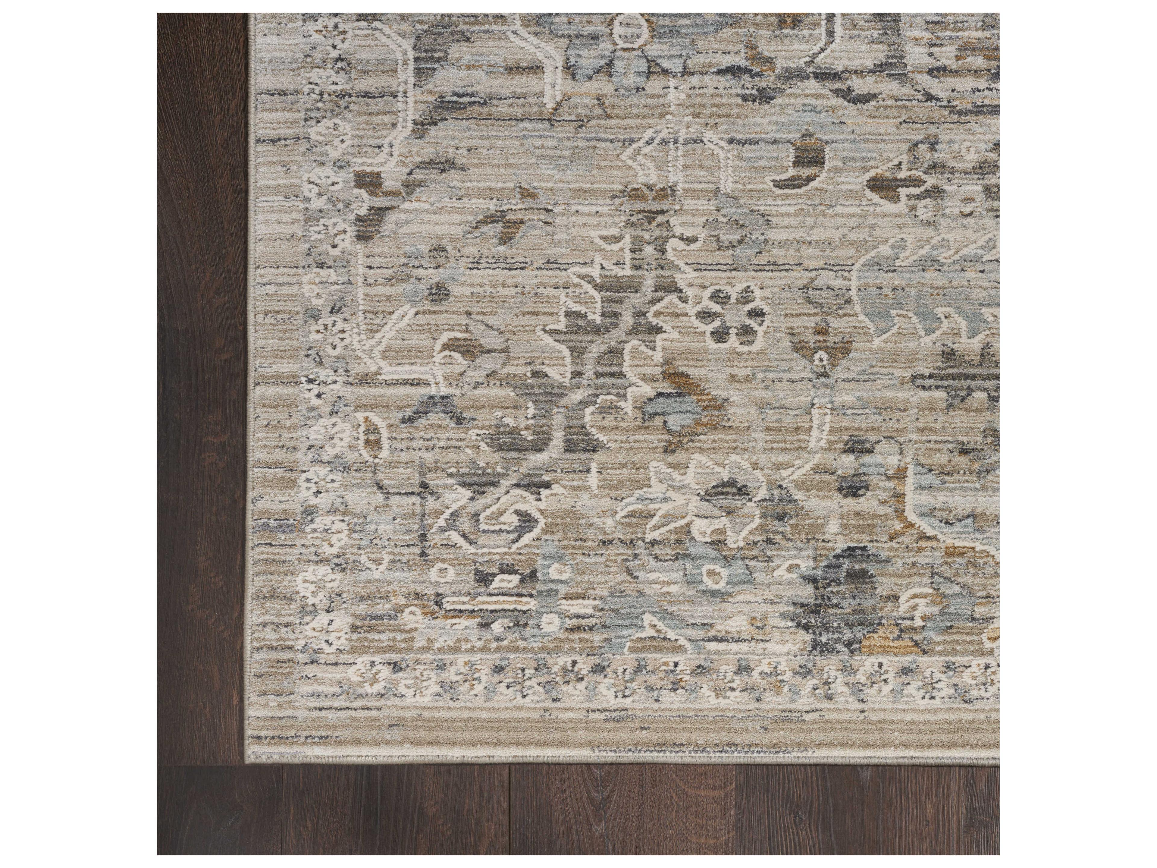 Nourison Lynx Bordered Runner Area Rug
