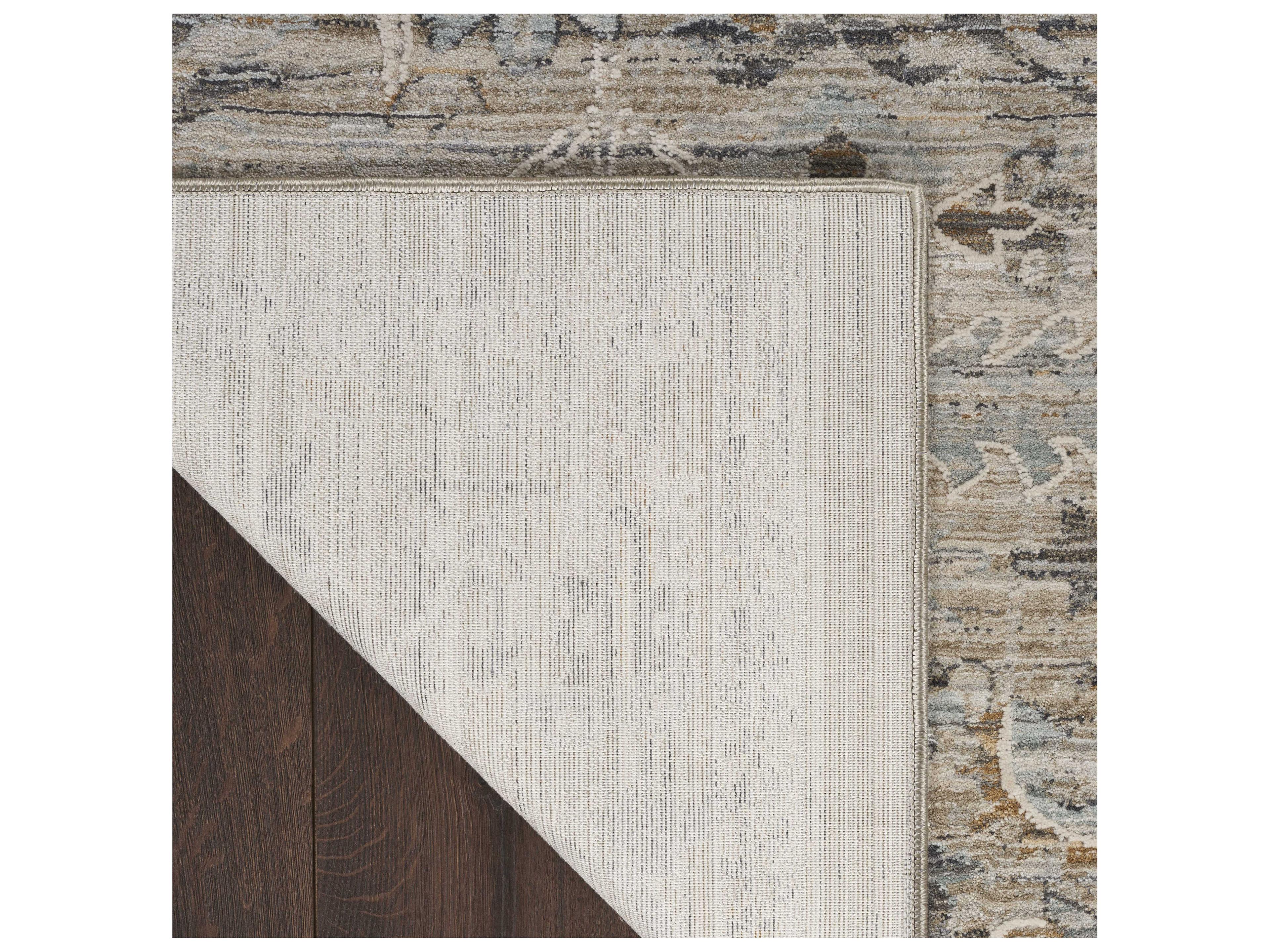 Nourison Lynx Bordered Runner Area Rug