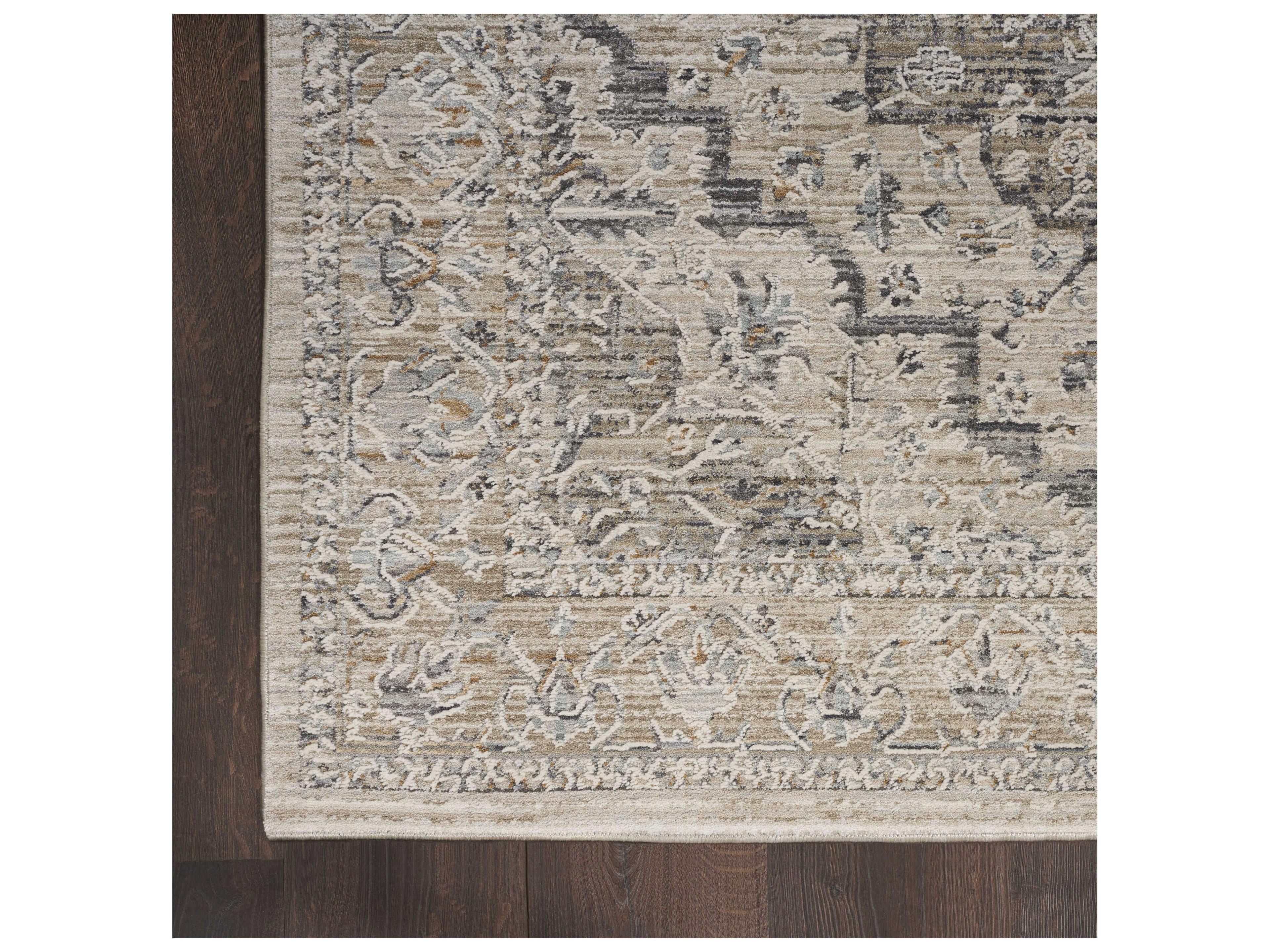 Nourison Lynx Bordered Runner Area Rug