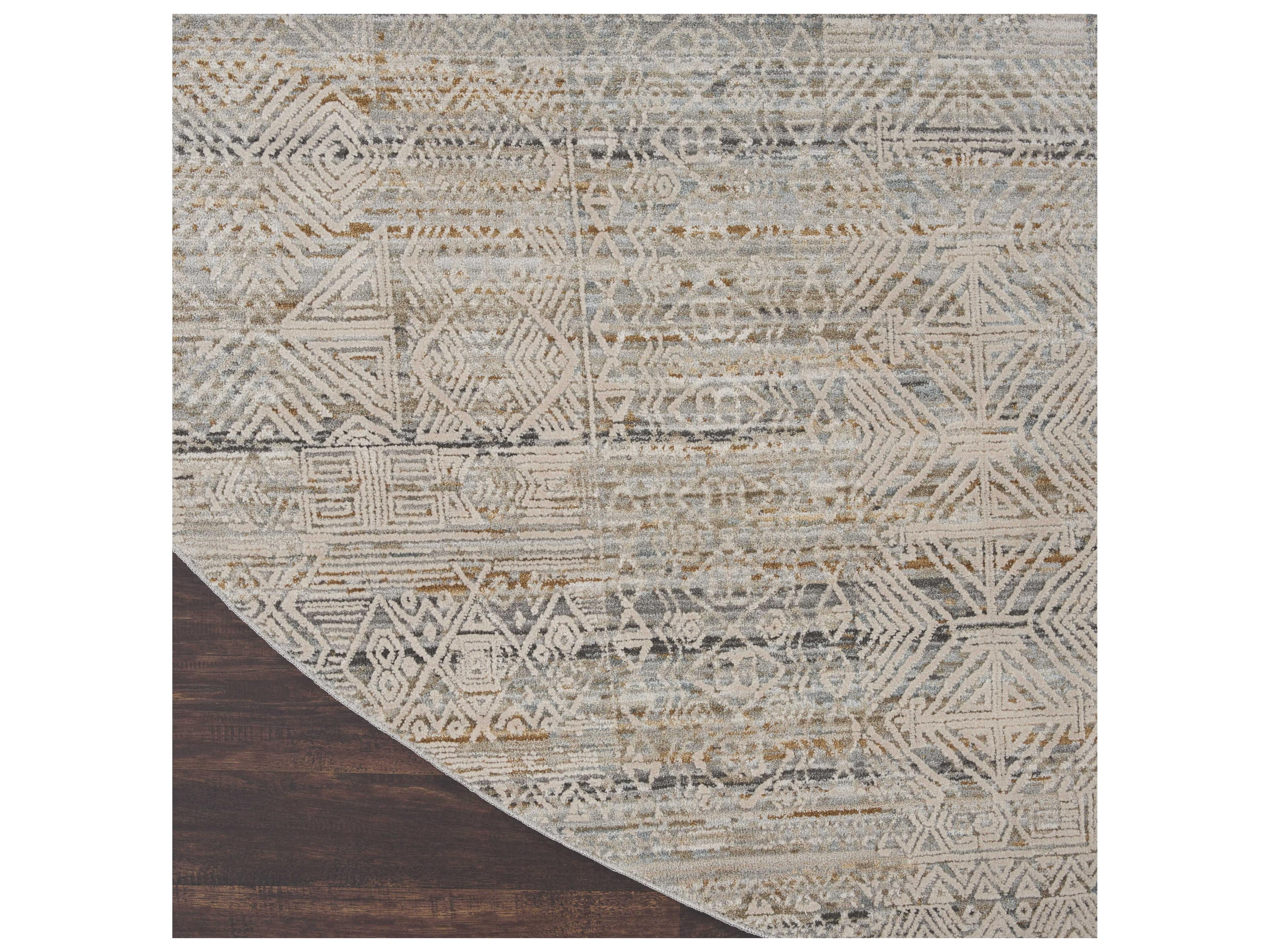 Nourison Lynx Geometric Area Rug