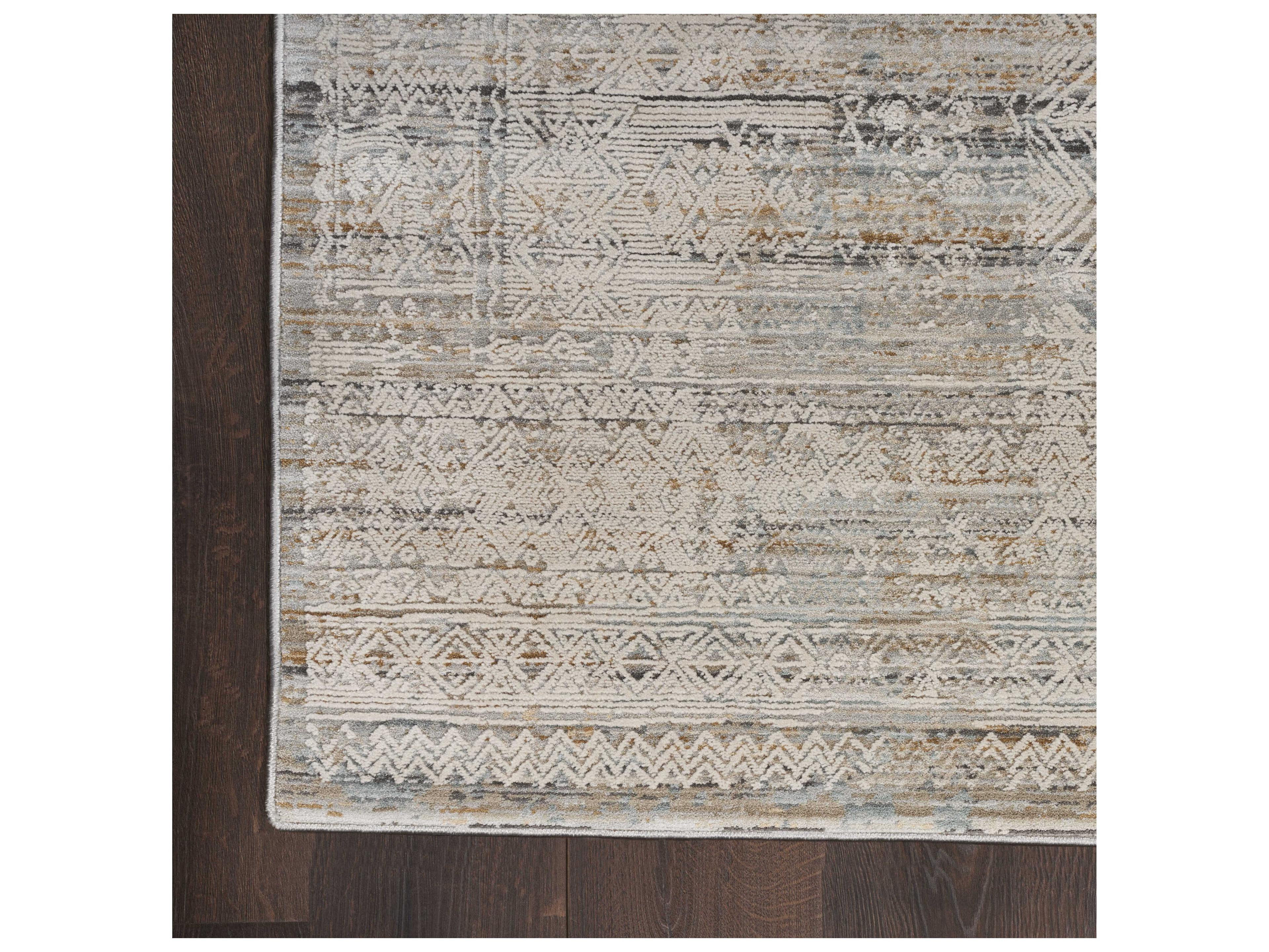 Nourison Lynx Geometric Runner Area Rug