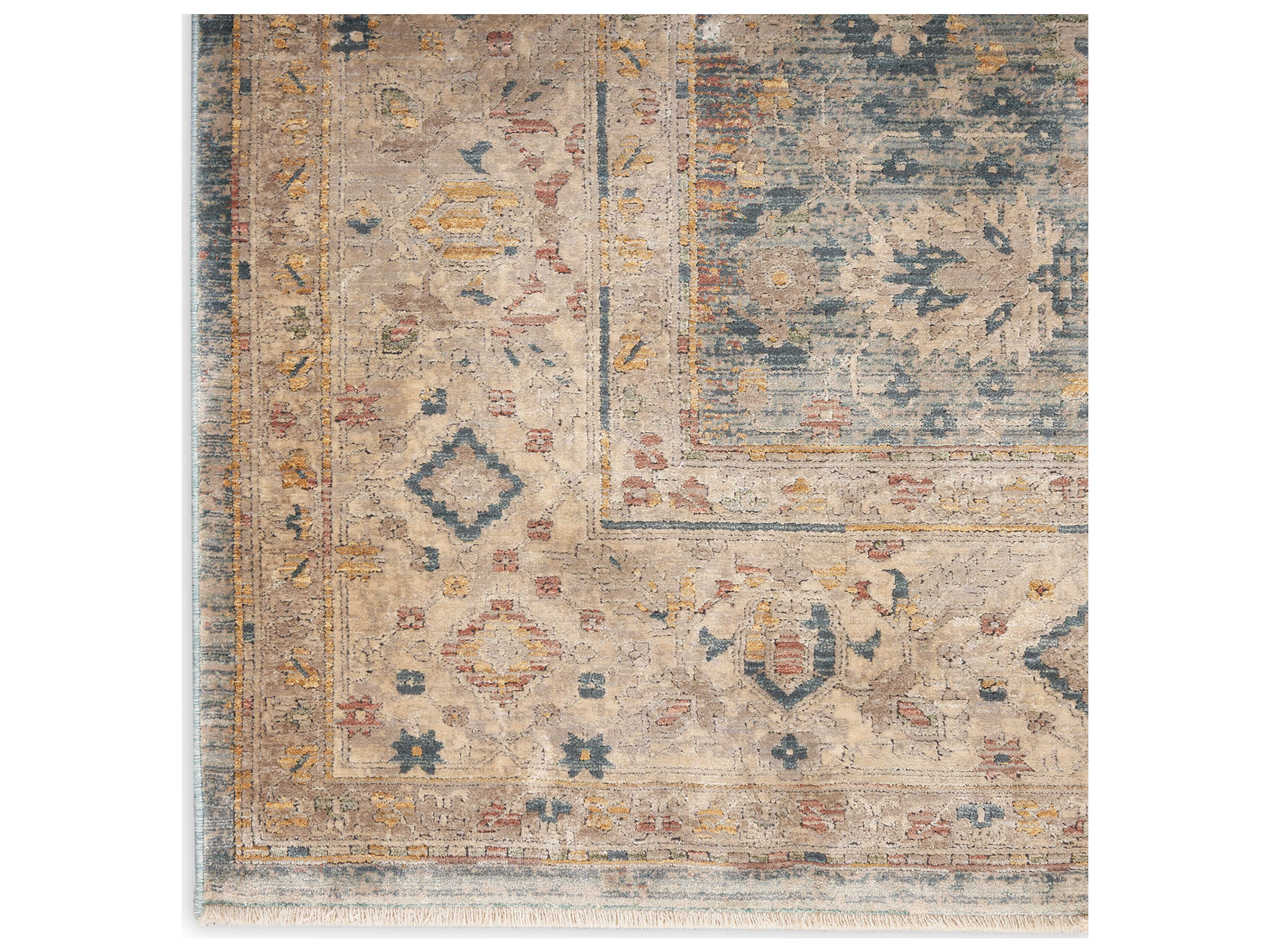 Nourison Luxurious Bordered Area Rug