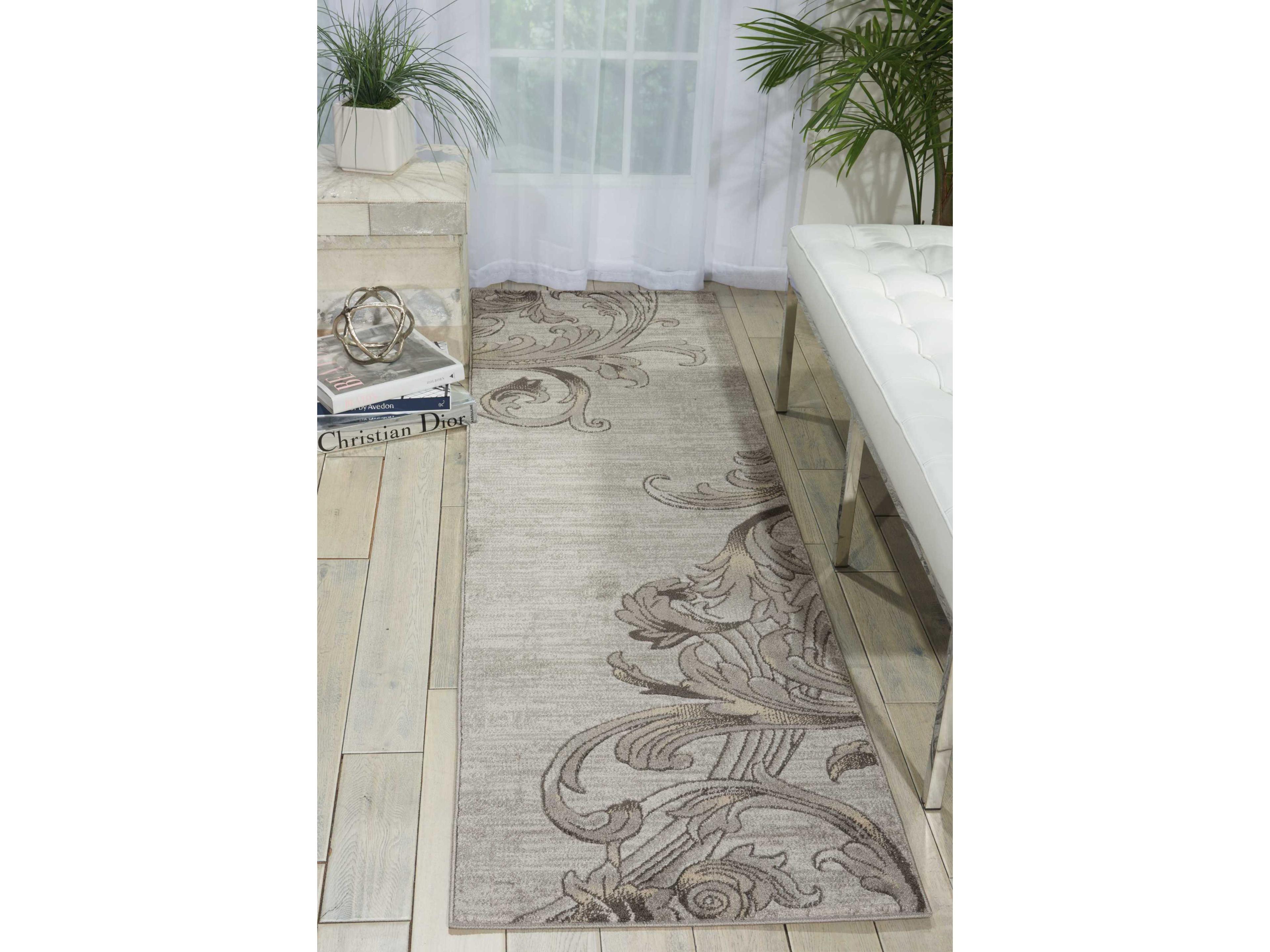Nourison Maxell Floral Runner Area Rug