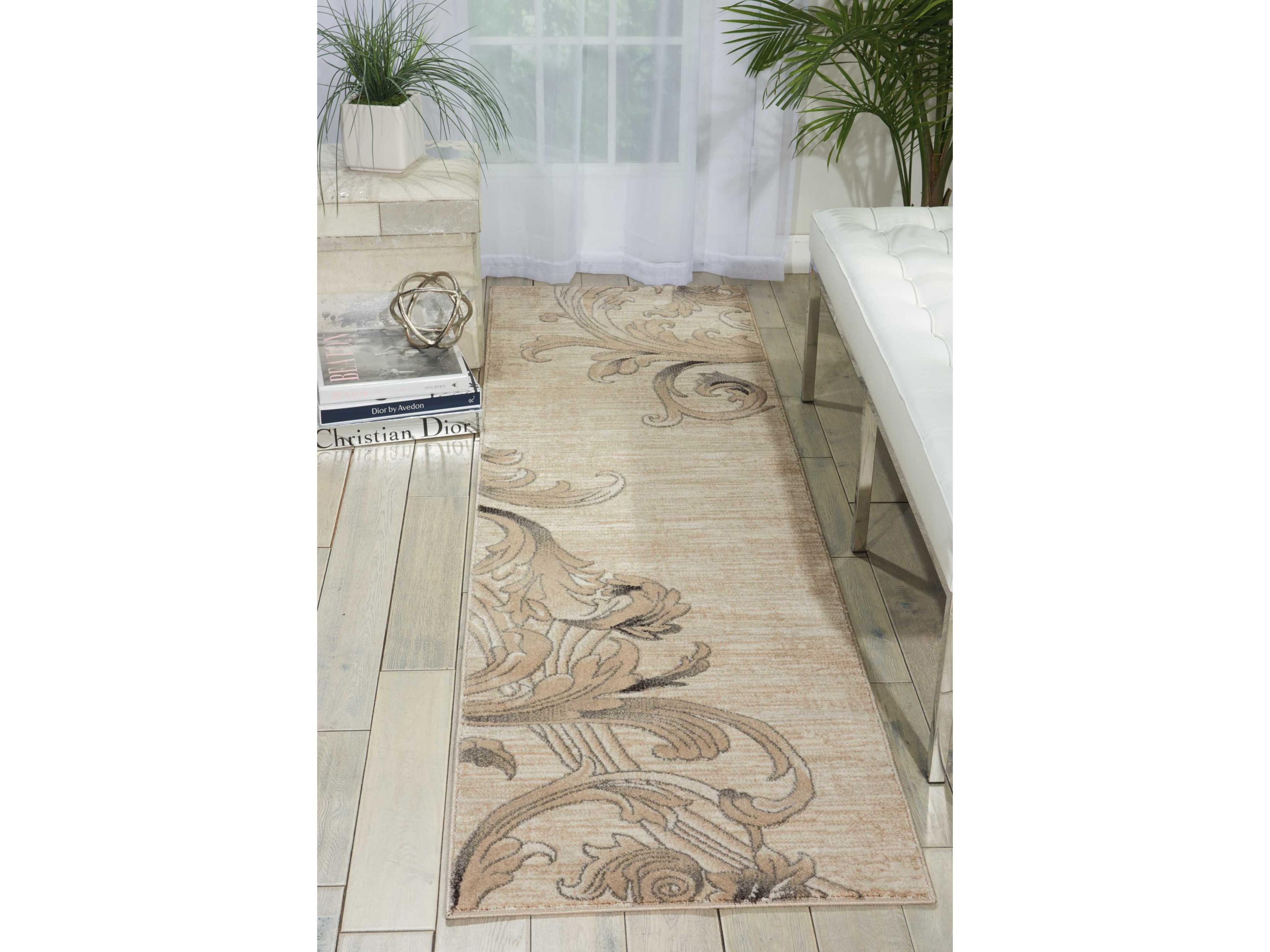 Nourison Maxell Floral Runner Area Rug