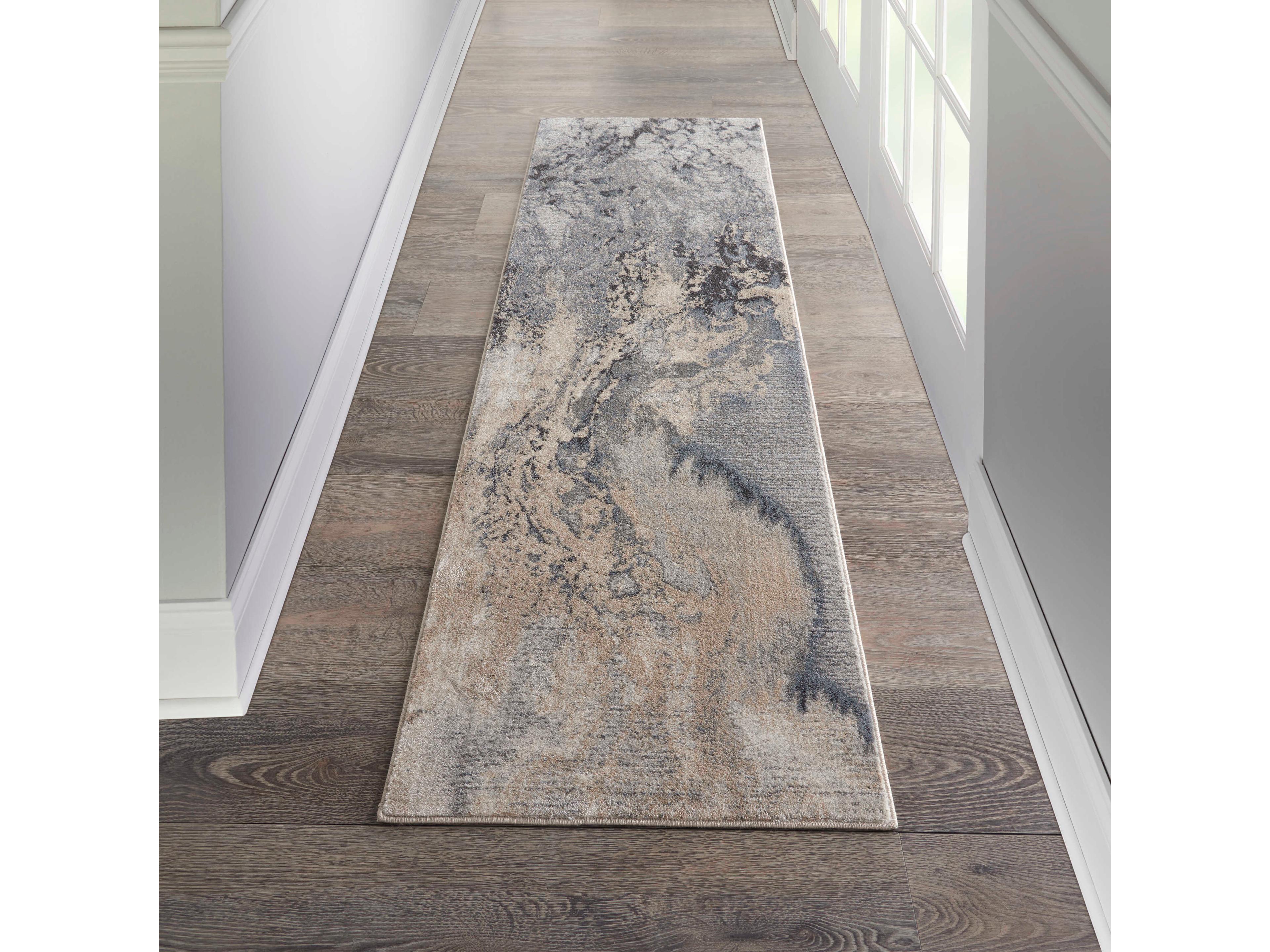 Nourison Maxell Abstract Runner Area Rug