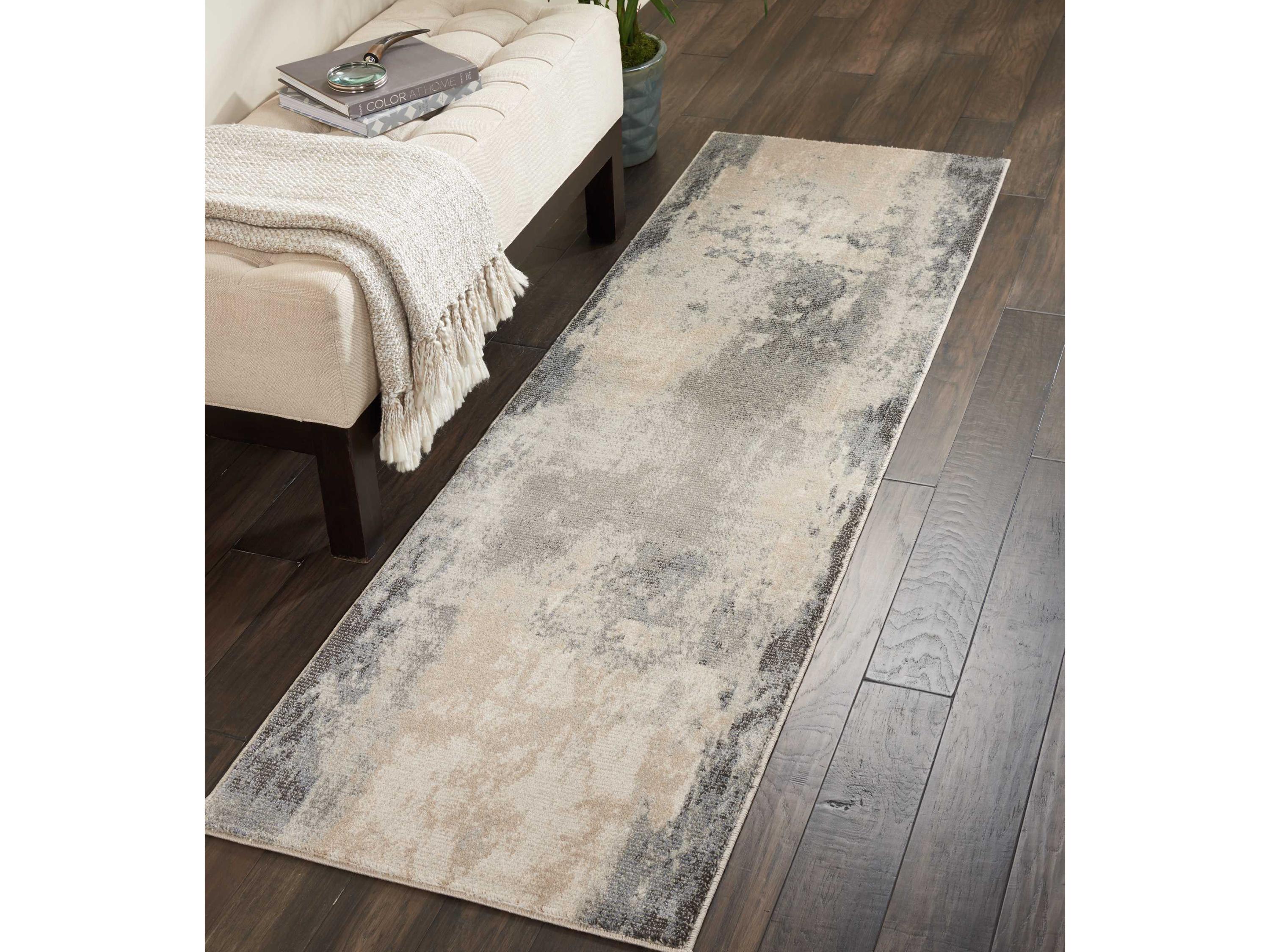 Nourison Maxell Abstract Runner Area Rug