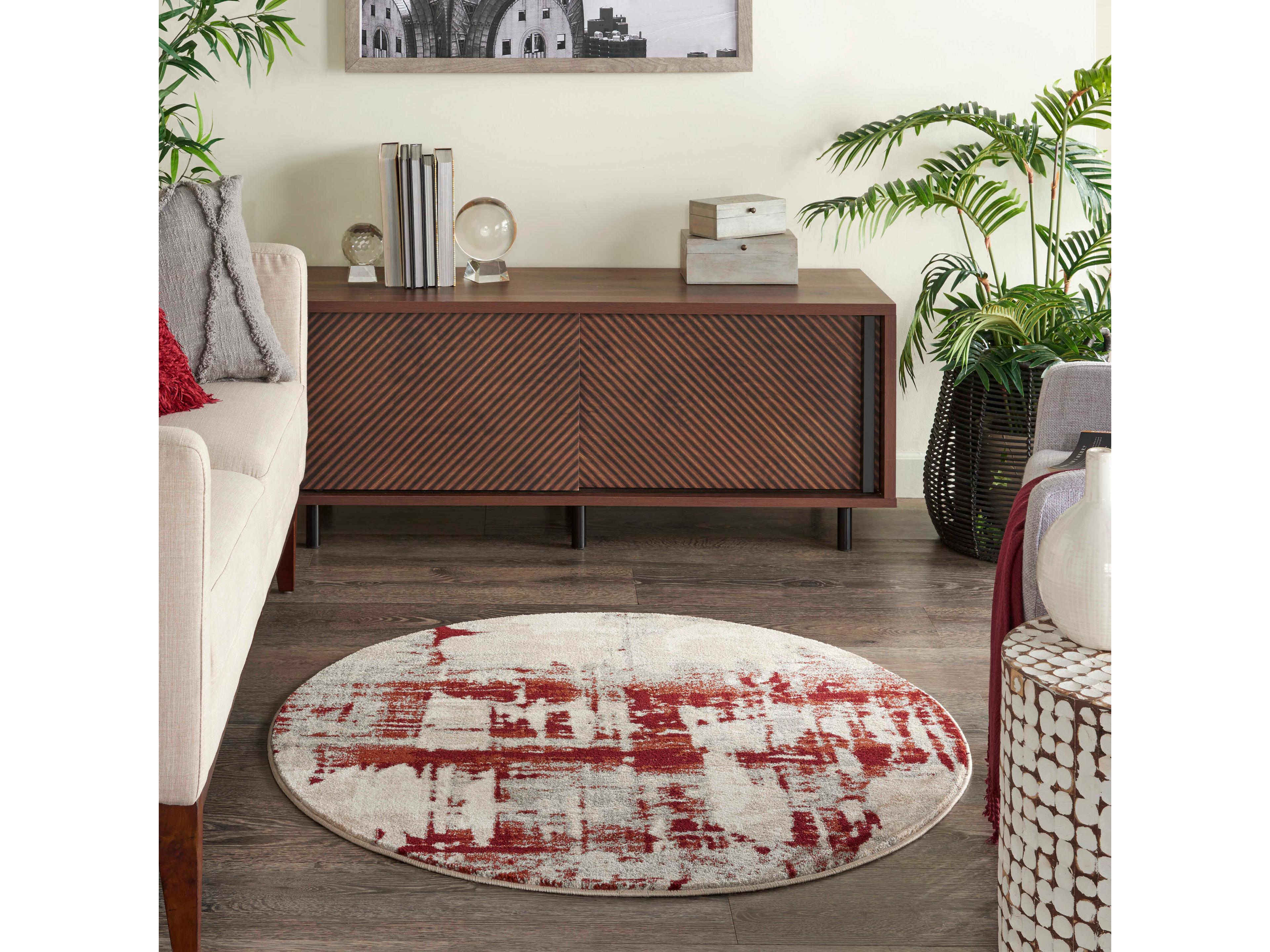 Nourison Maxell Abstract Area Rug