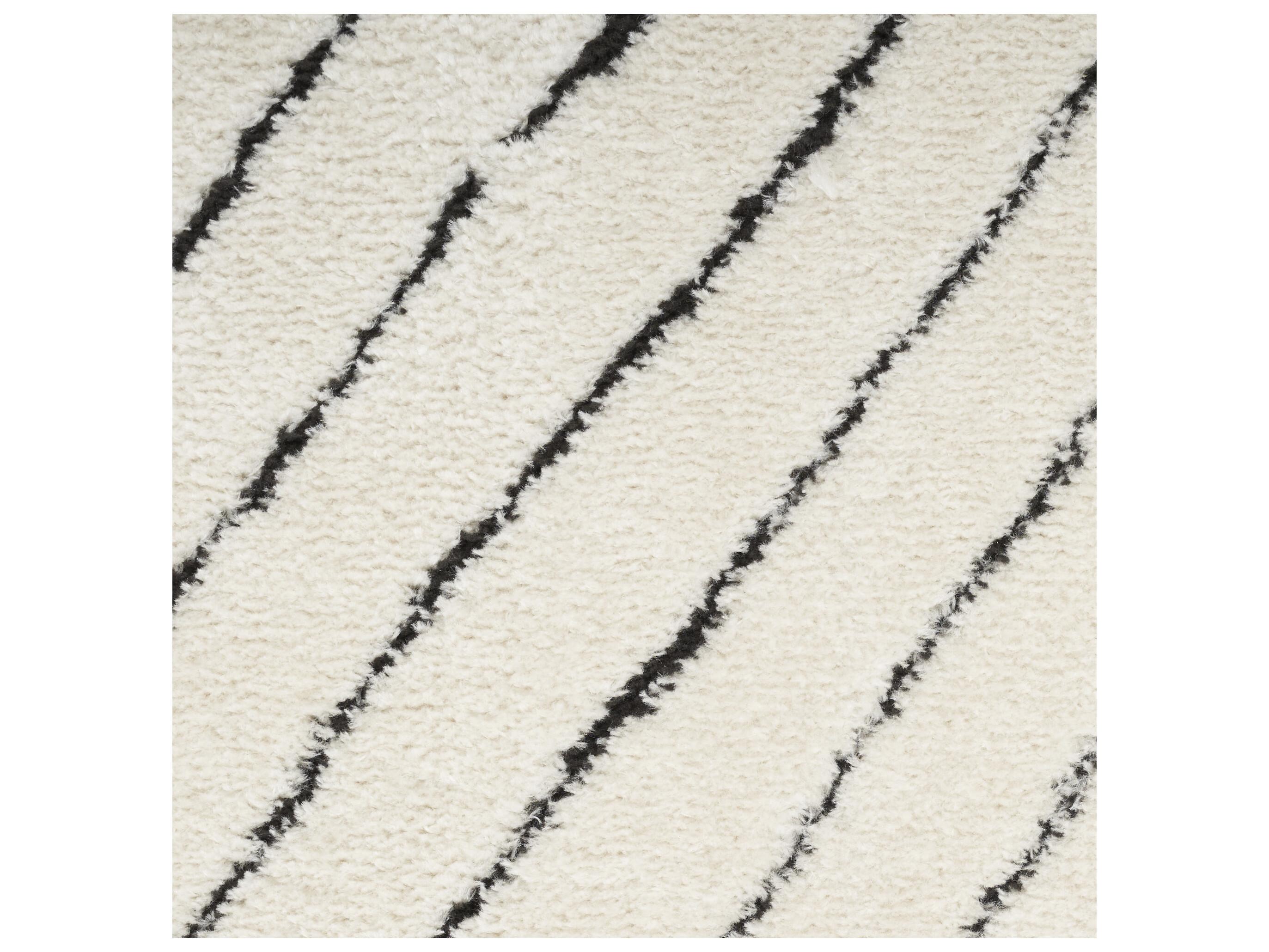 Nourison Modern Comfort Geometric Runner Area Rug