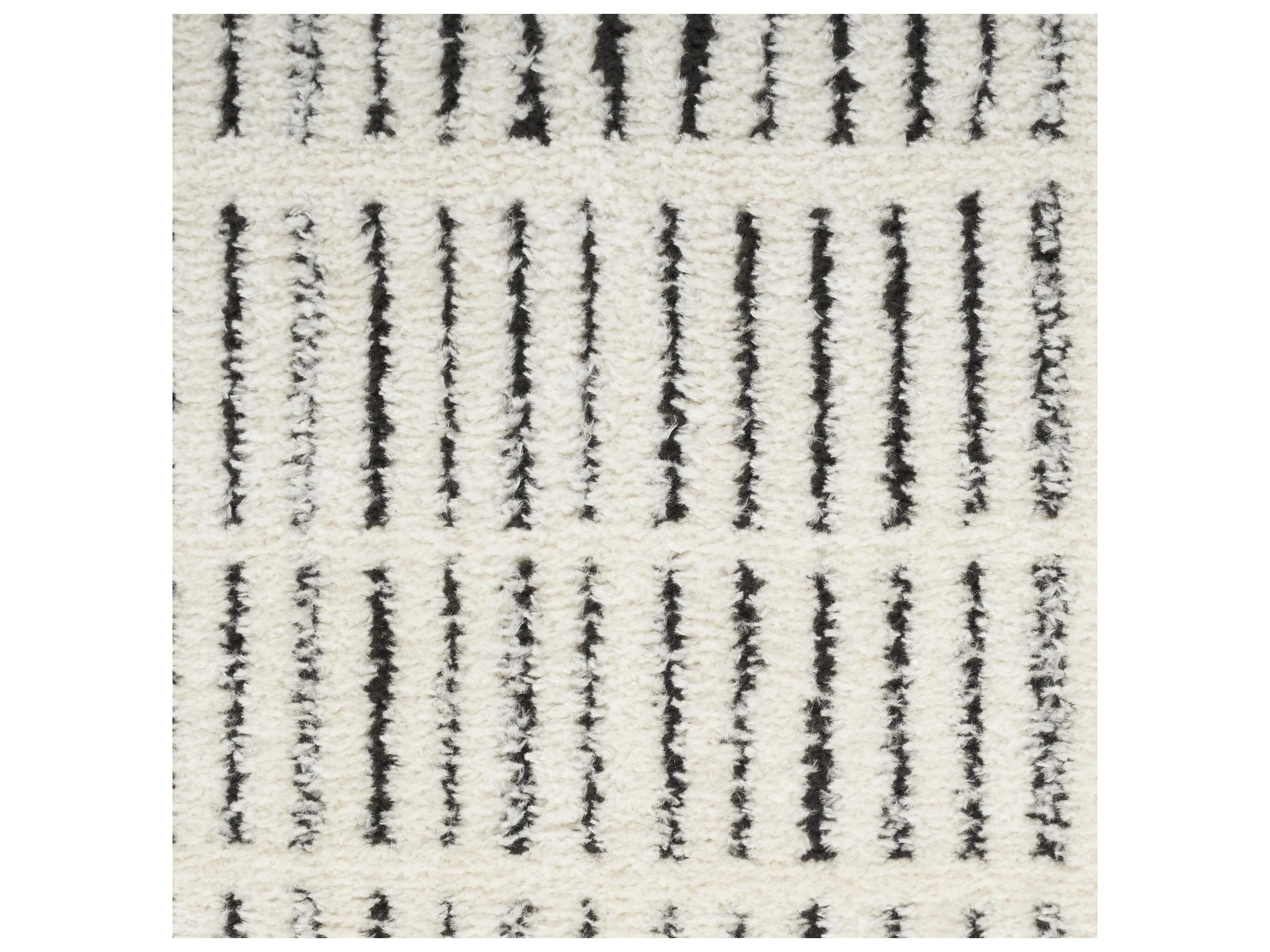 Nourison Modern Comfort Geometric Runner Area Rug