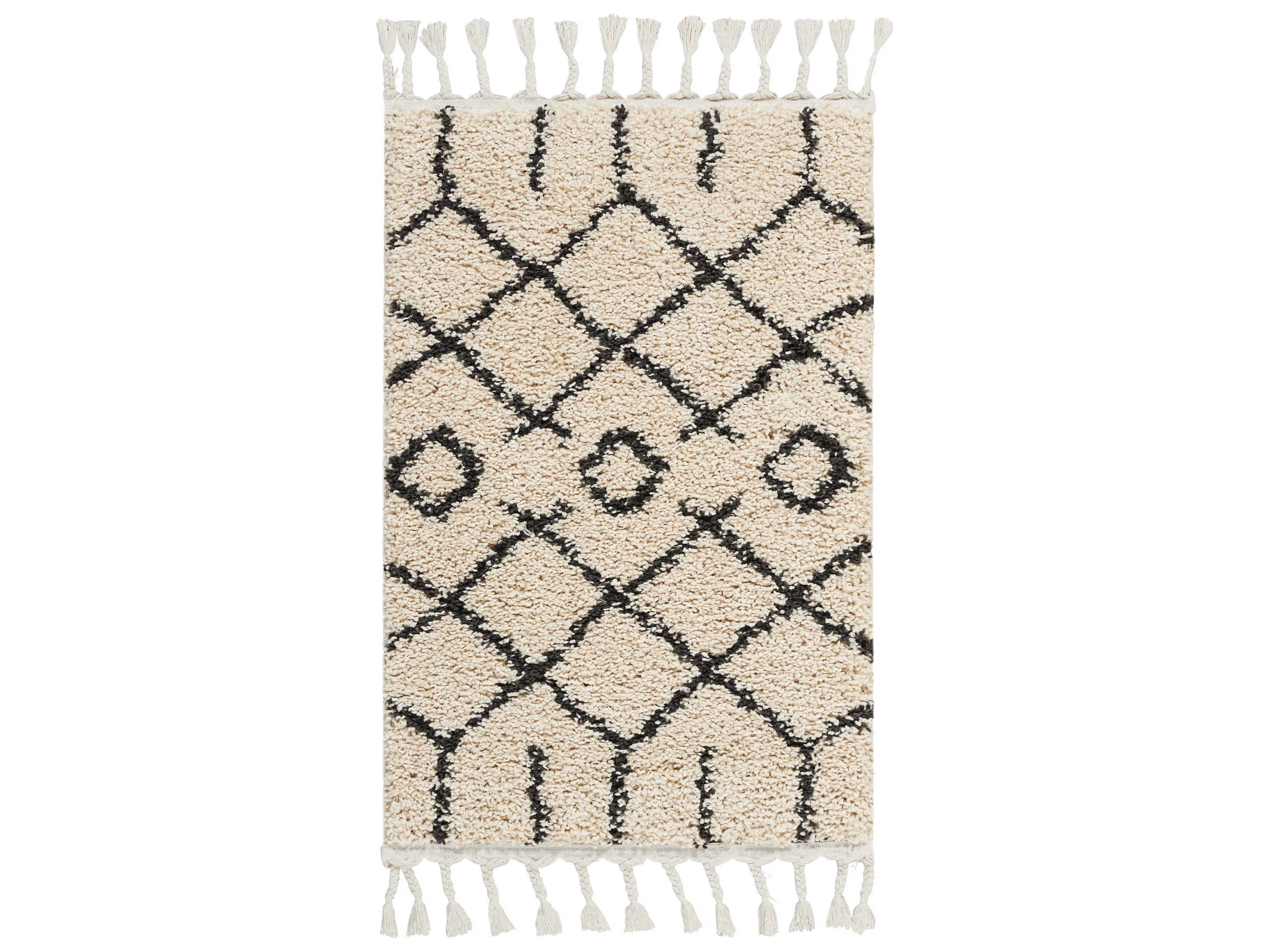 Nourison Moroccan Shag Geometric Area Rug