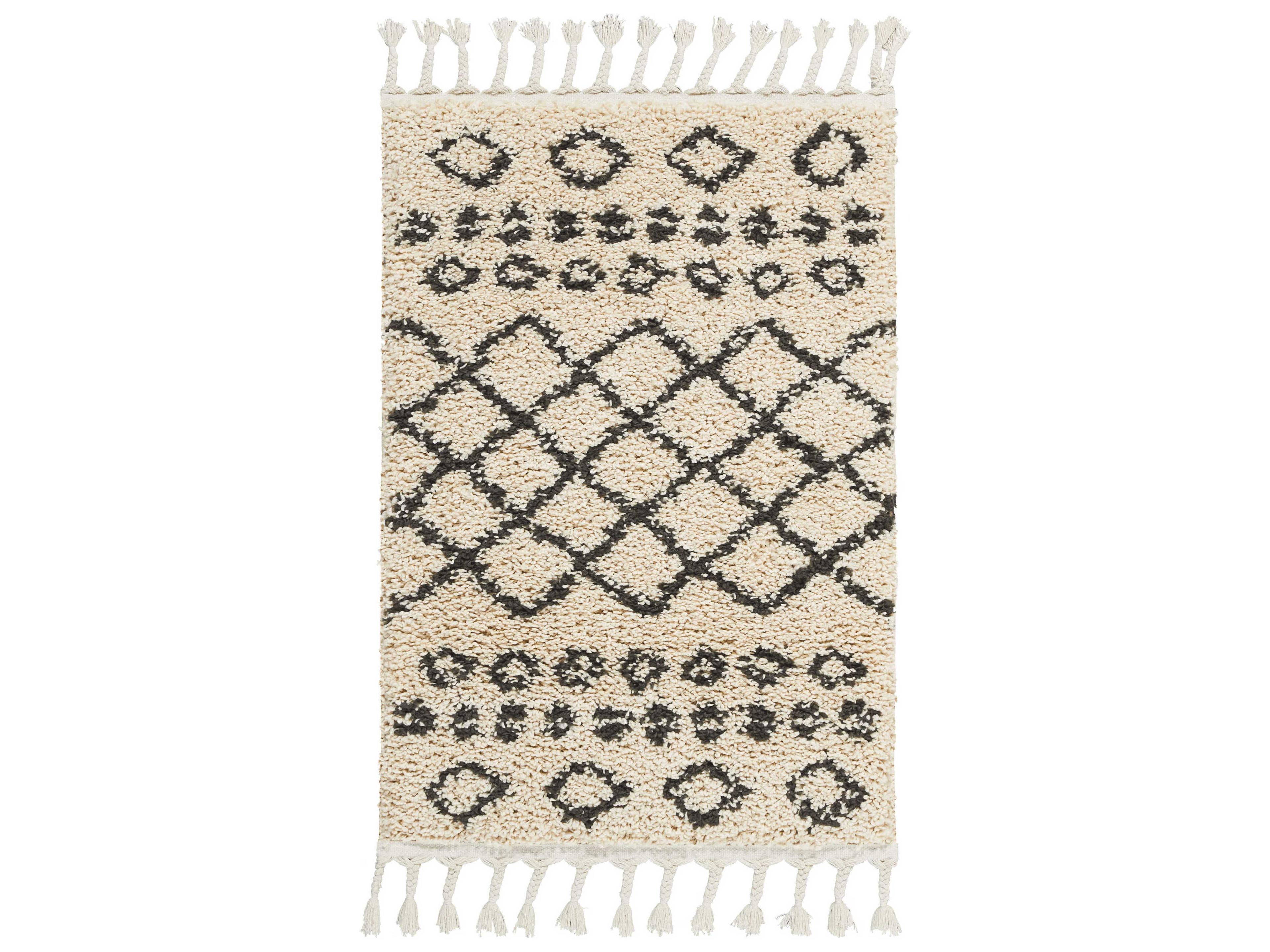Nourison Moroccan Shag Geometric Area Rug