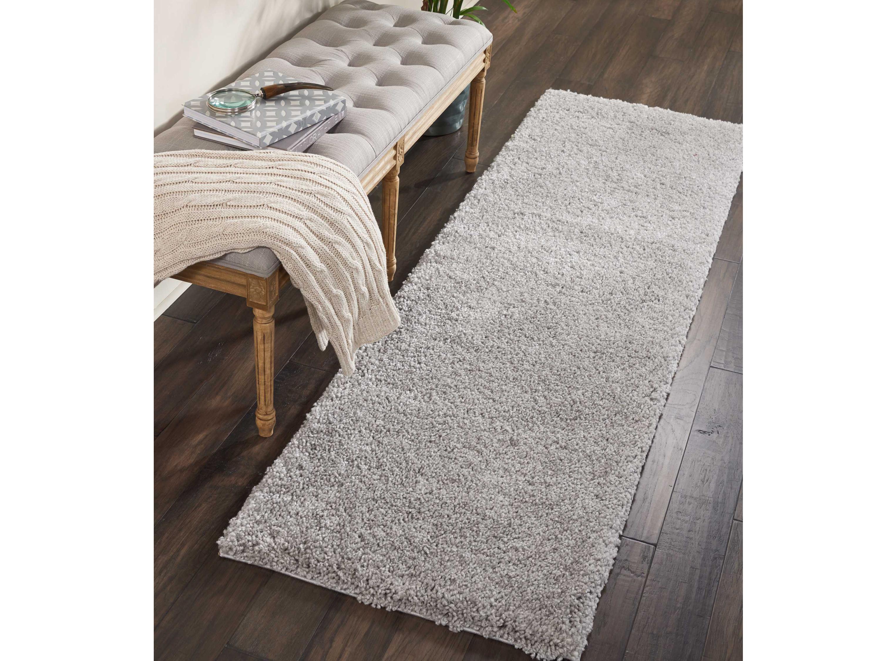Nourison Malibu Shag Runner Area Rug