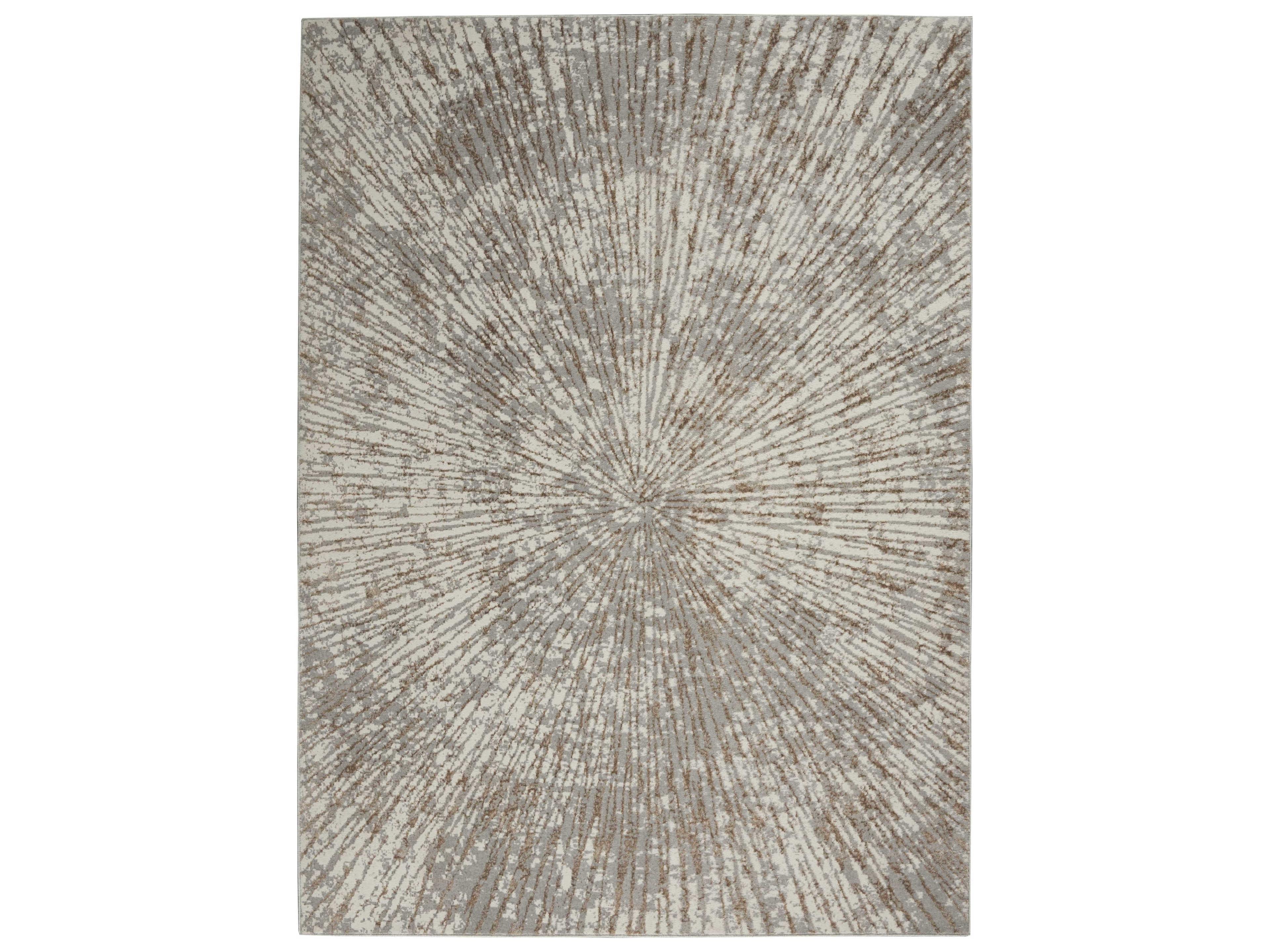 Nourison Metallic Abstract Area Rug
