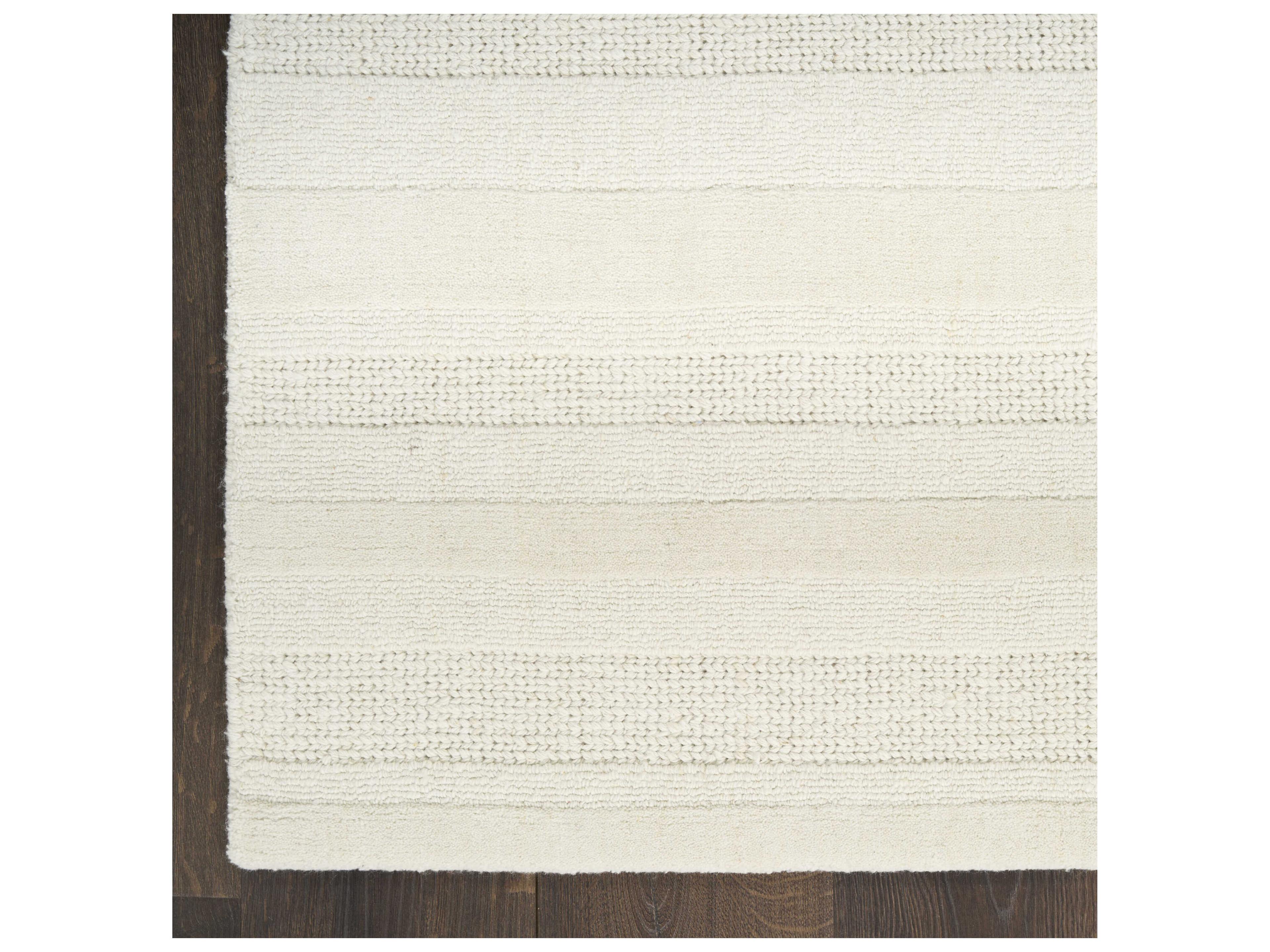 Nourison Pure Multi Weave Striped Runner Area Rug