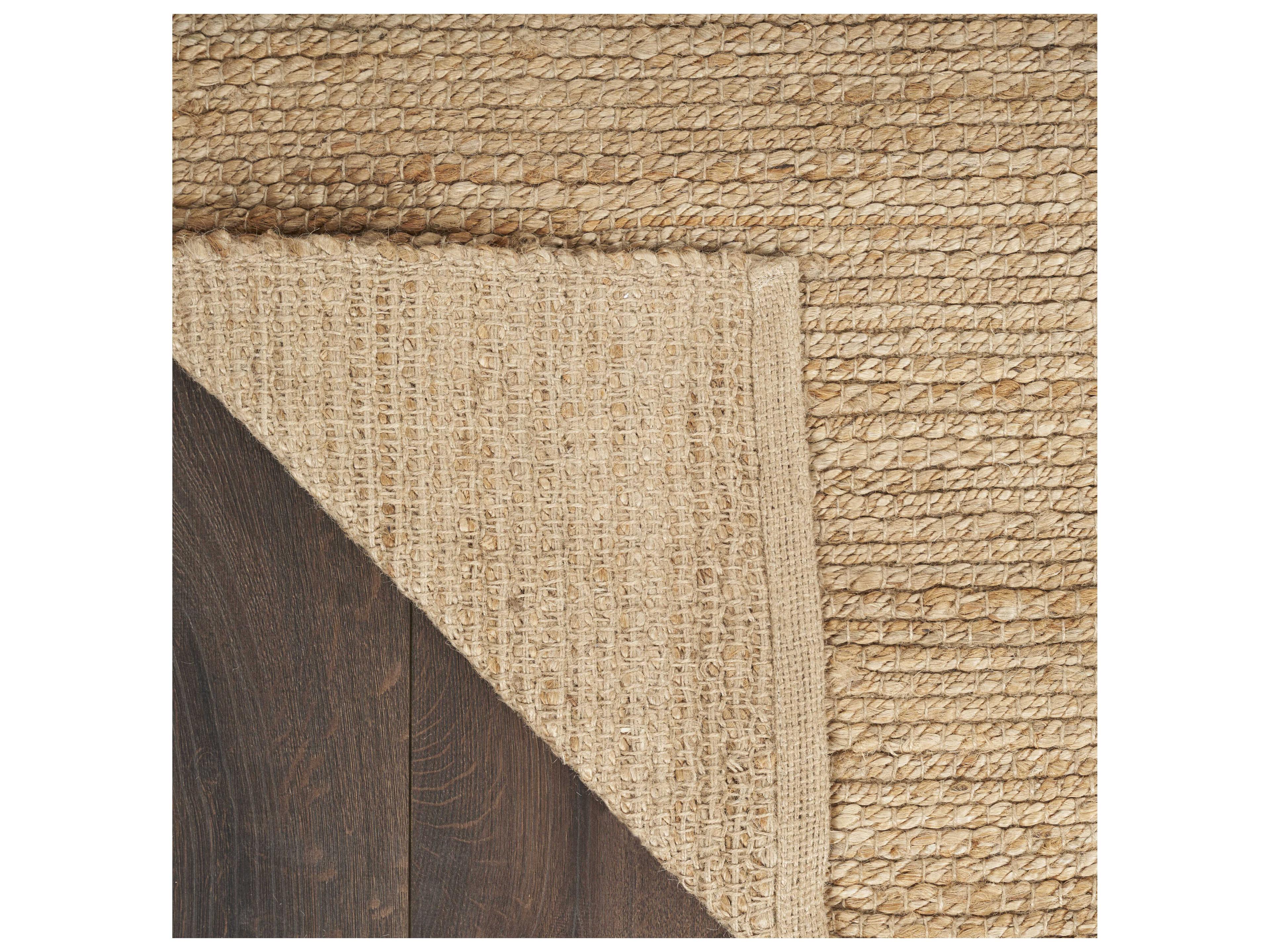 Nourison Natural Jute Rectangular Area Rug