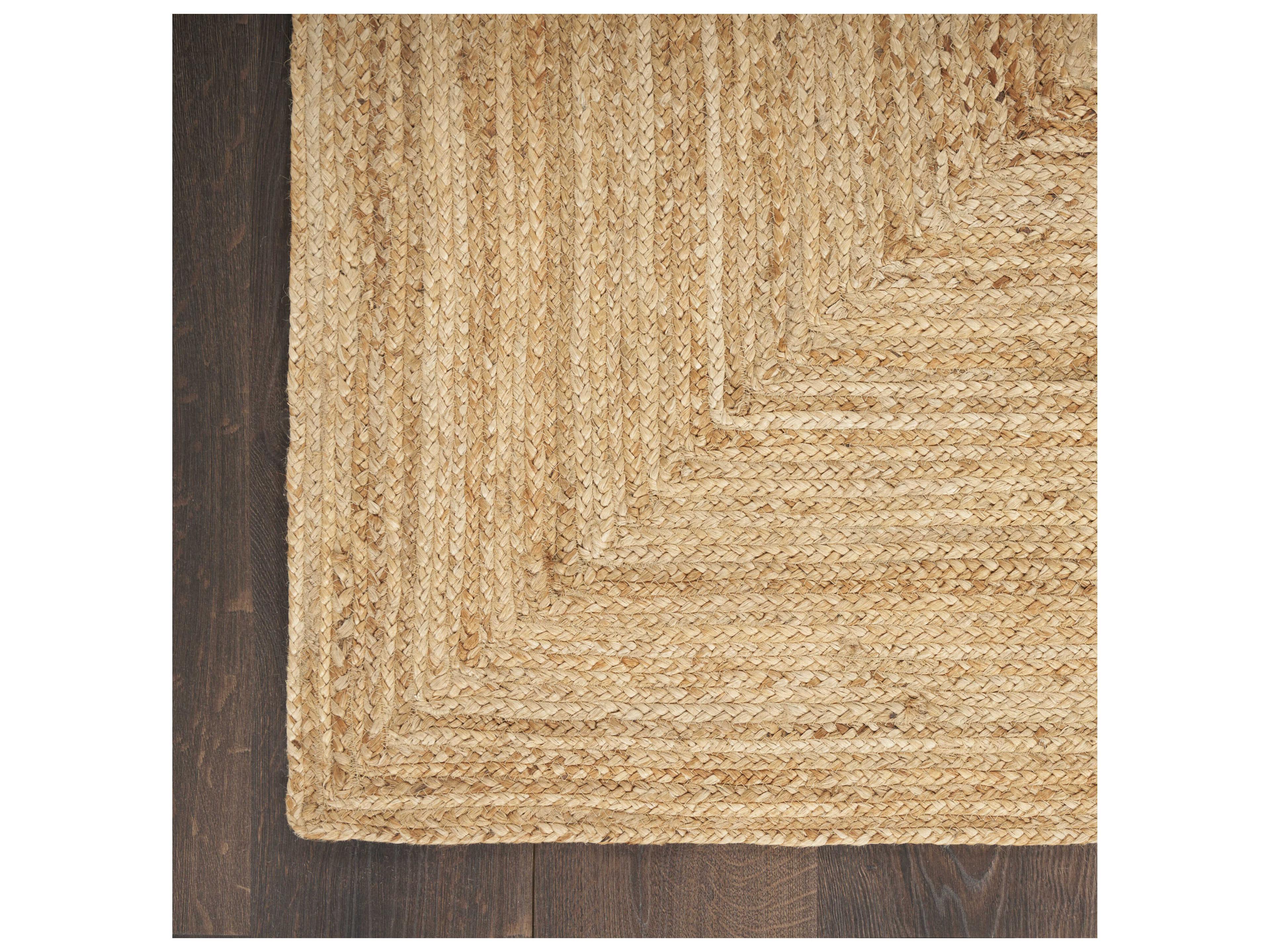 Nourison Natural Jute Rectangular Area Rug