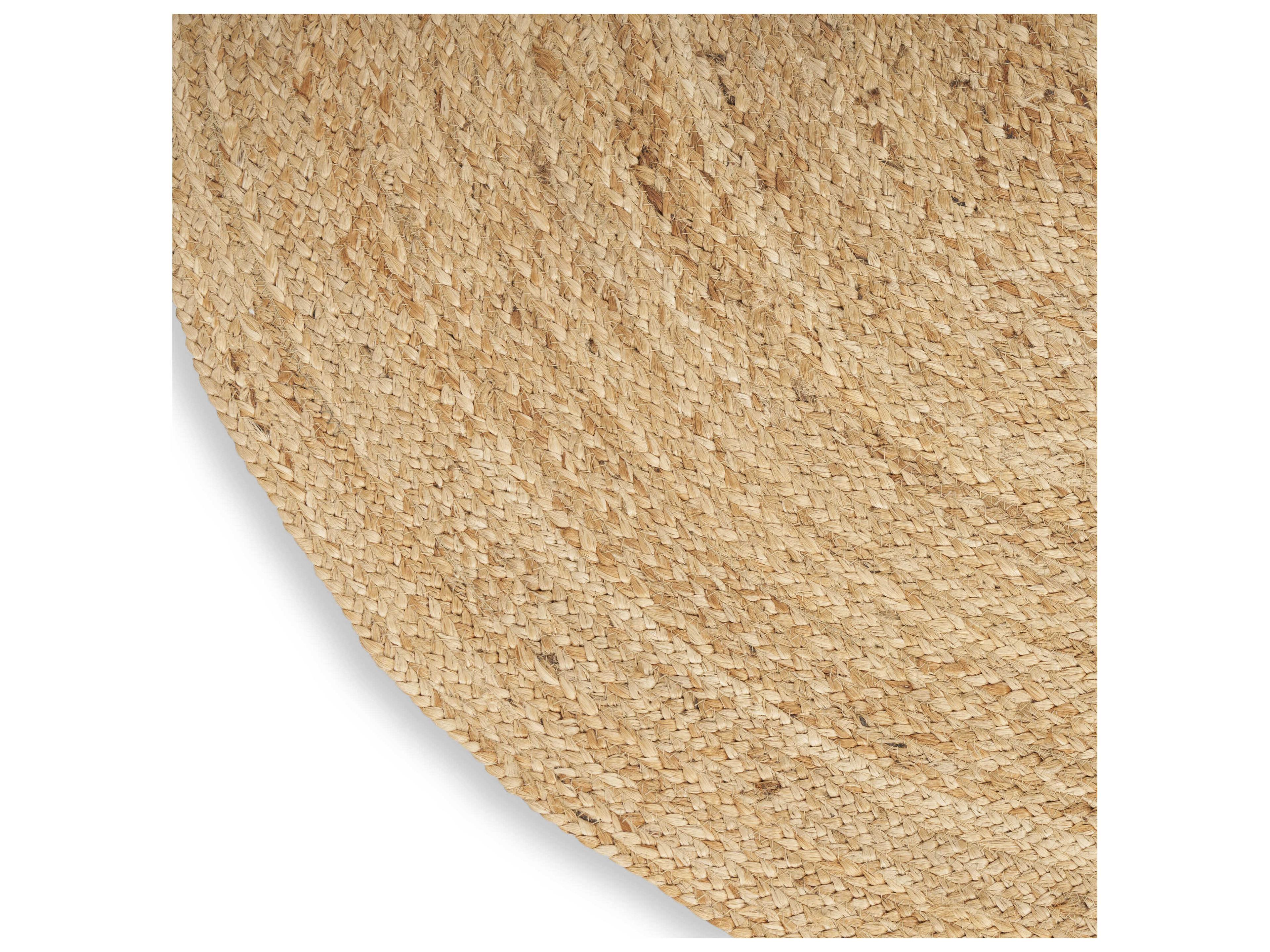 Nourison Natural Jute Round Area Rug
