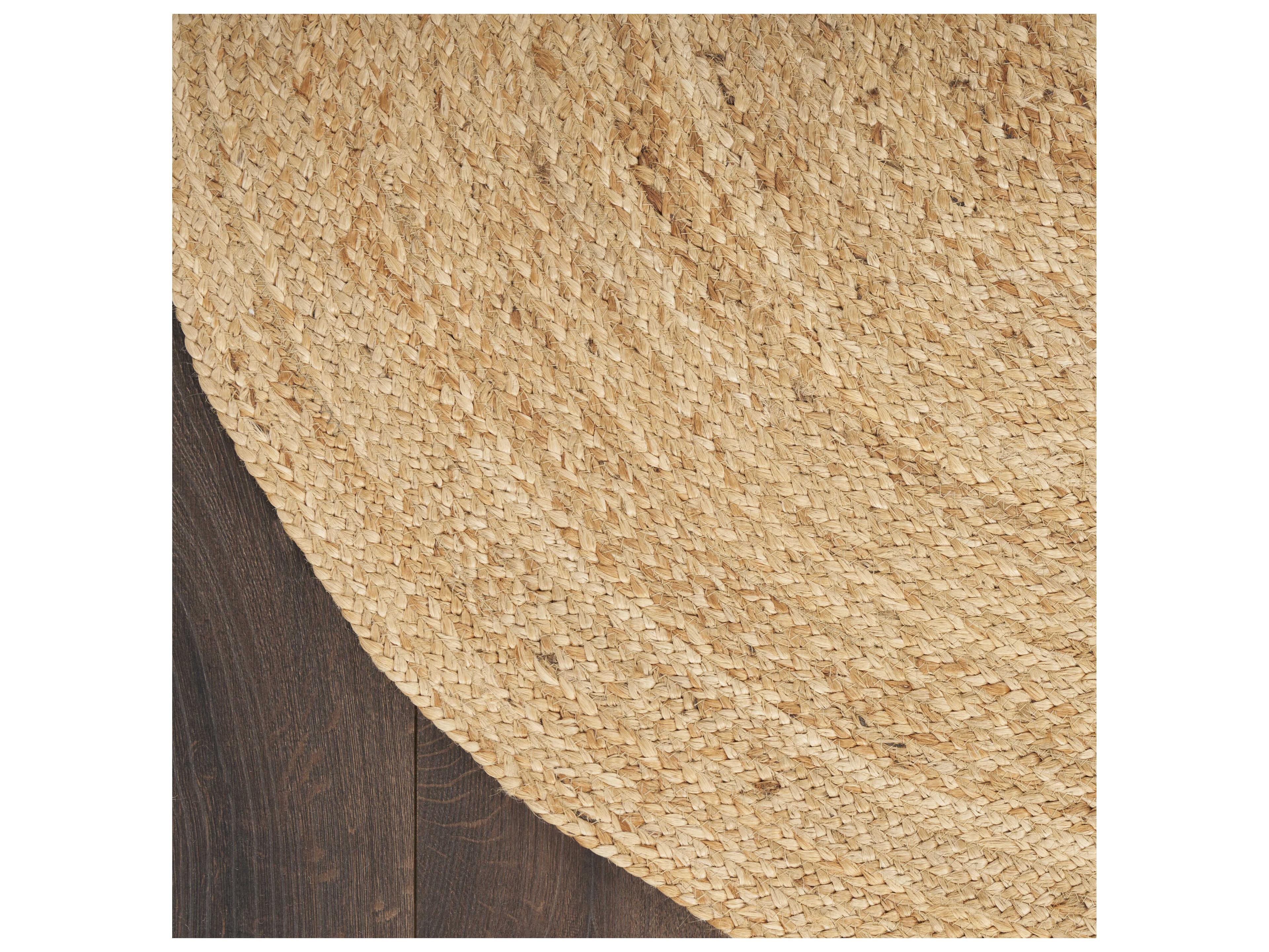 Nourison Natural Jute Round Area Rug