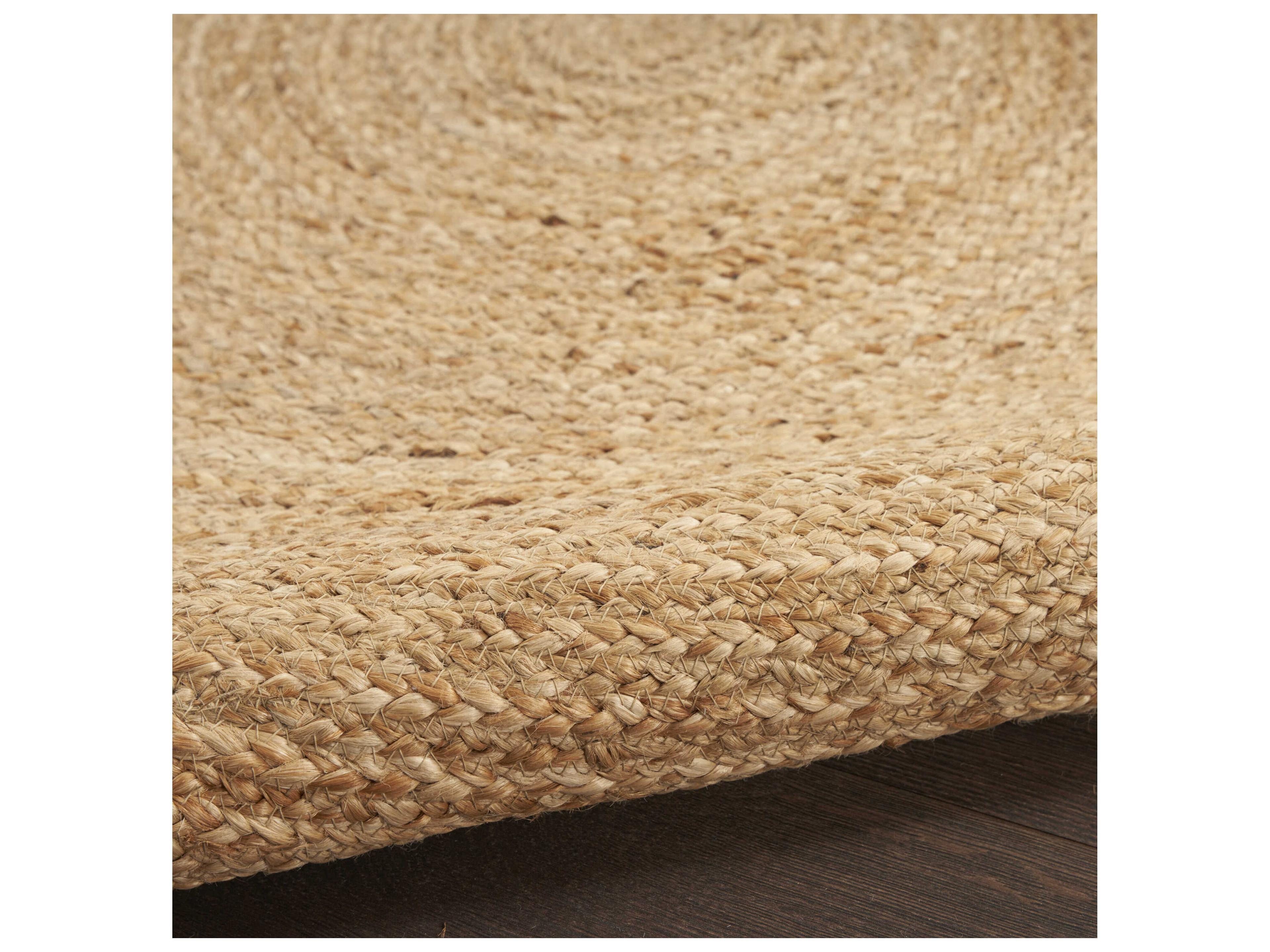 Nourison Natural Jute Round Area Rug