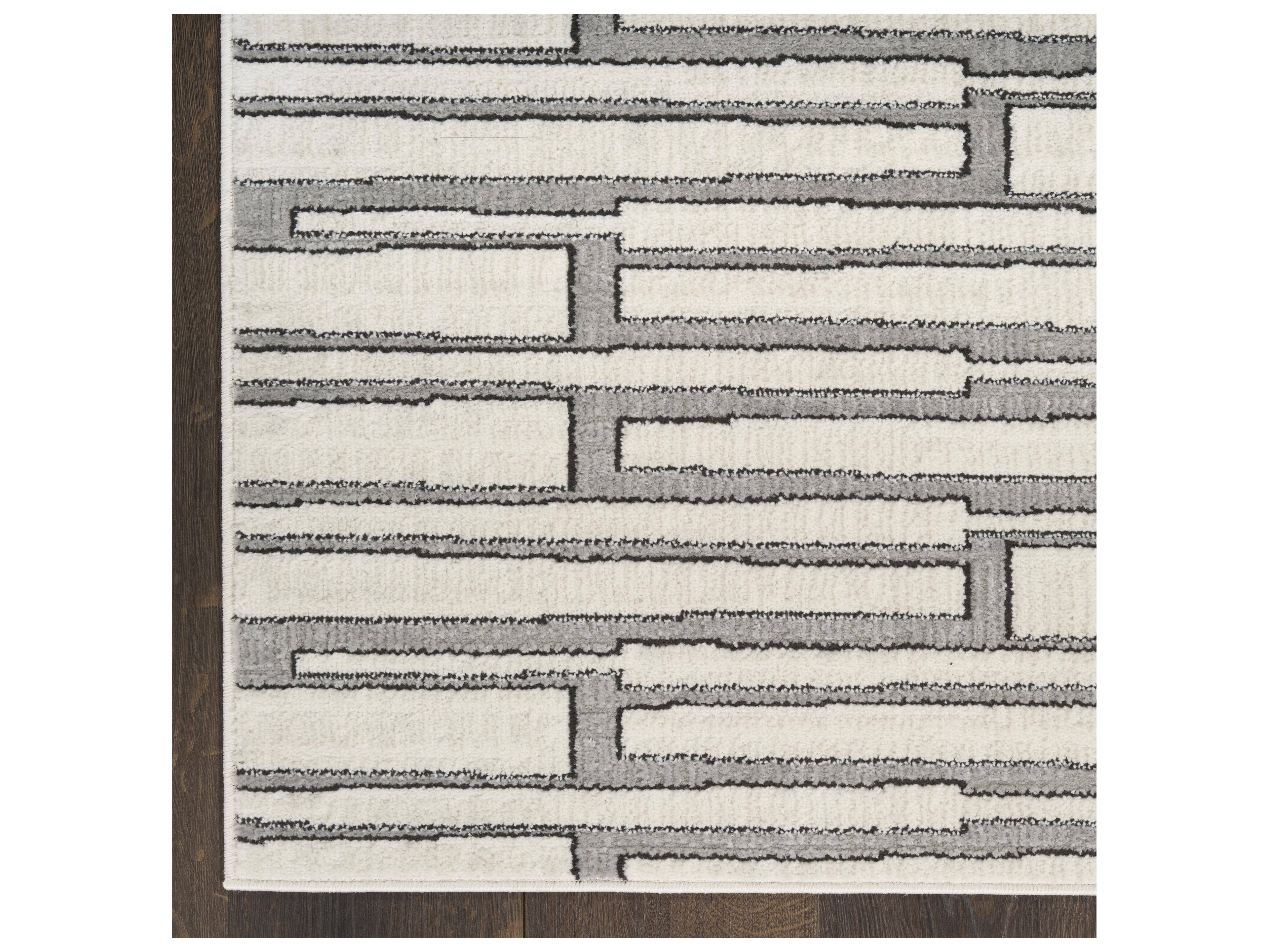Nourison Nordic Geometric Area Rug