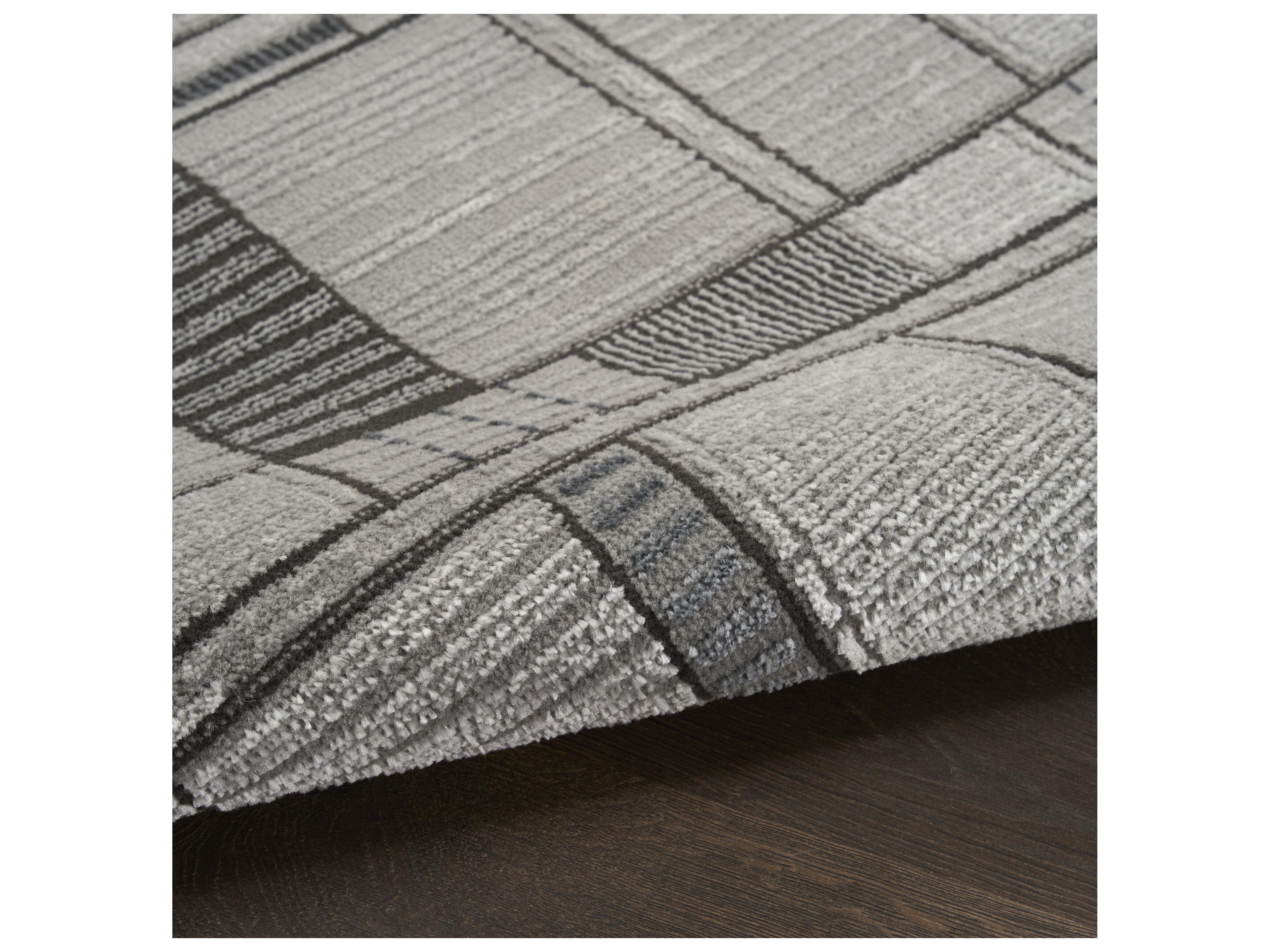 Nourison Nordic Geometric Runner Area Rug