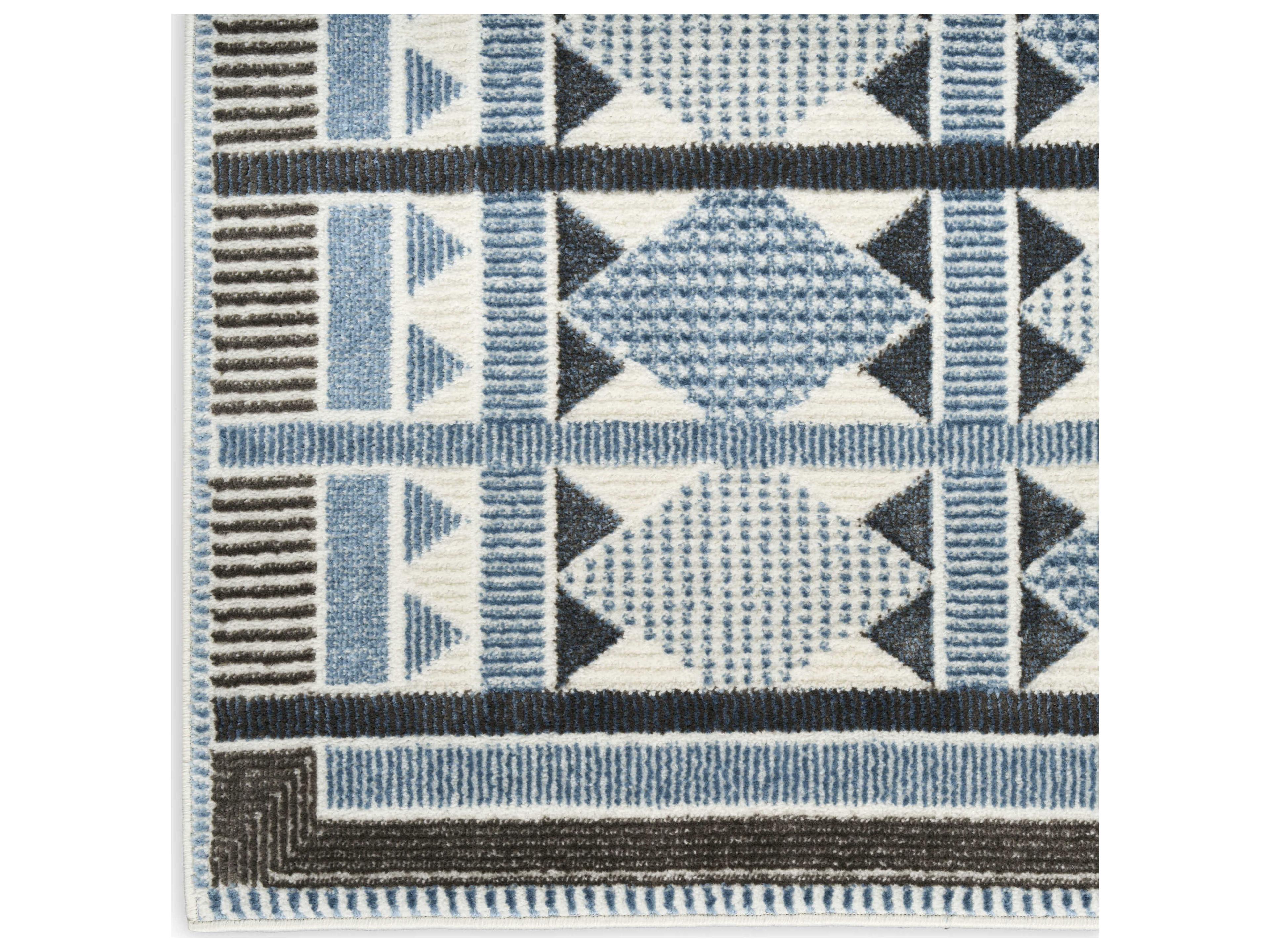 Nourison Nordic Geometric Area Rug