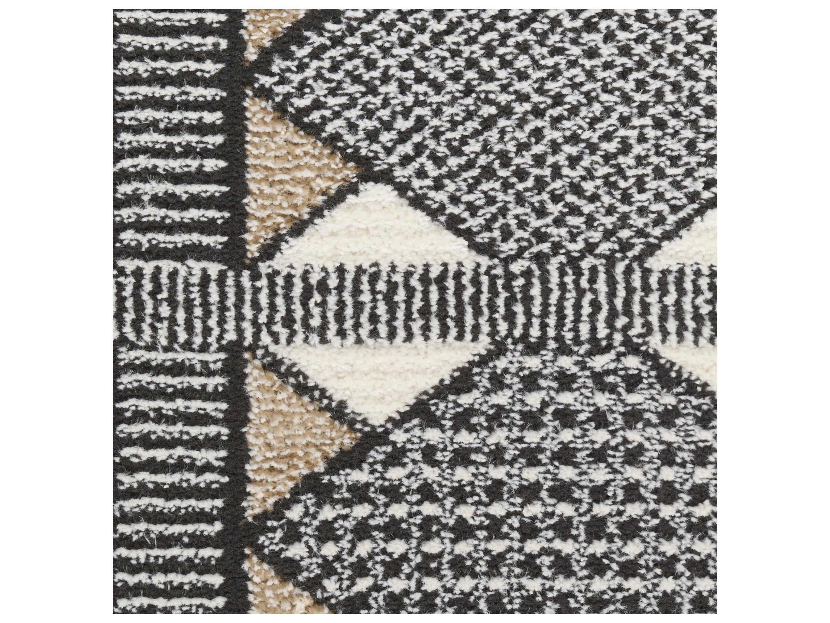 Nourison Nordic Geometric Runner Area Rug