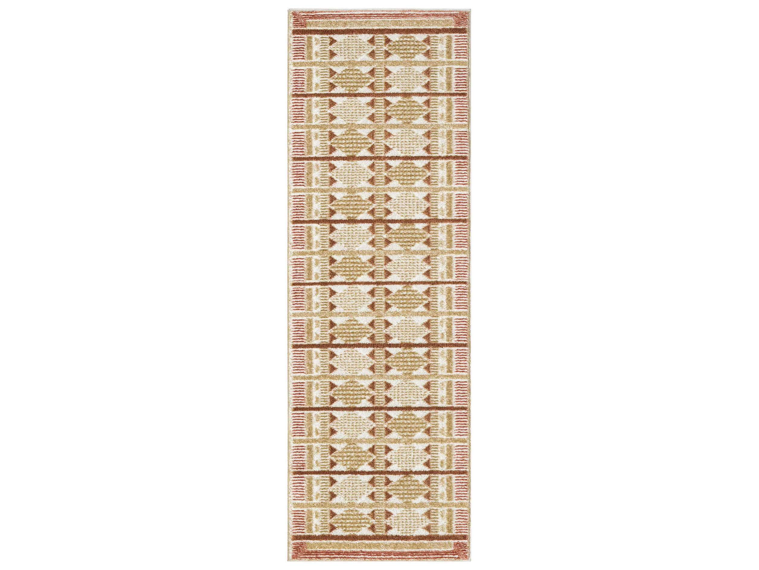 Nourison Nordic Geometric Runner Area Rug