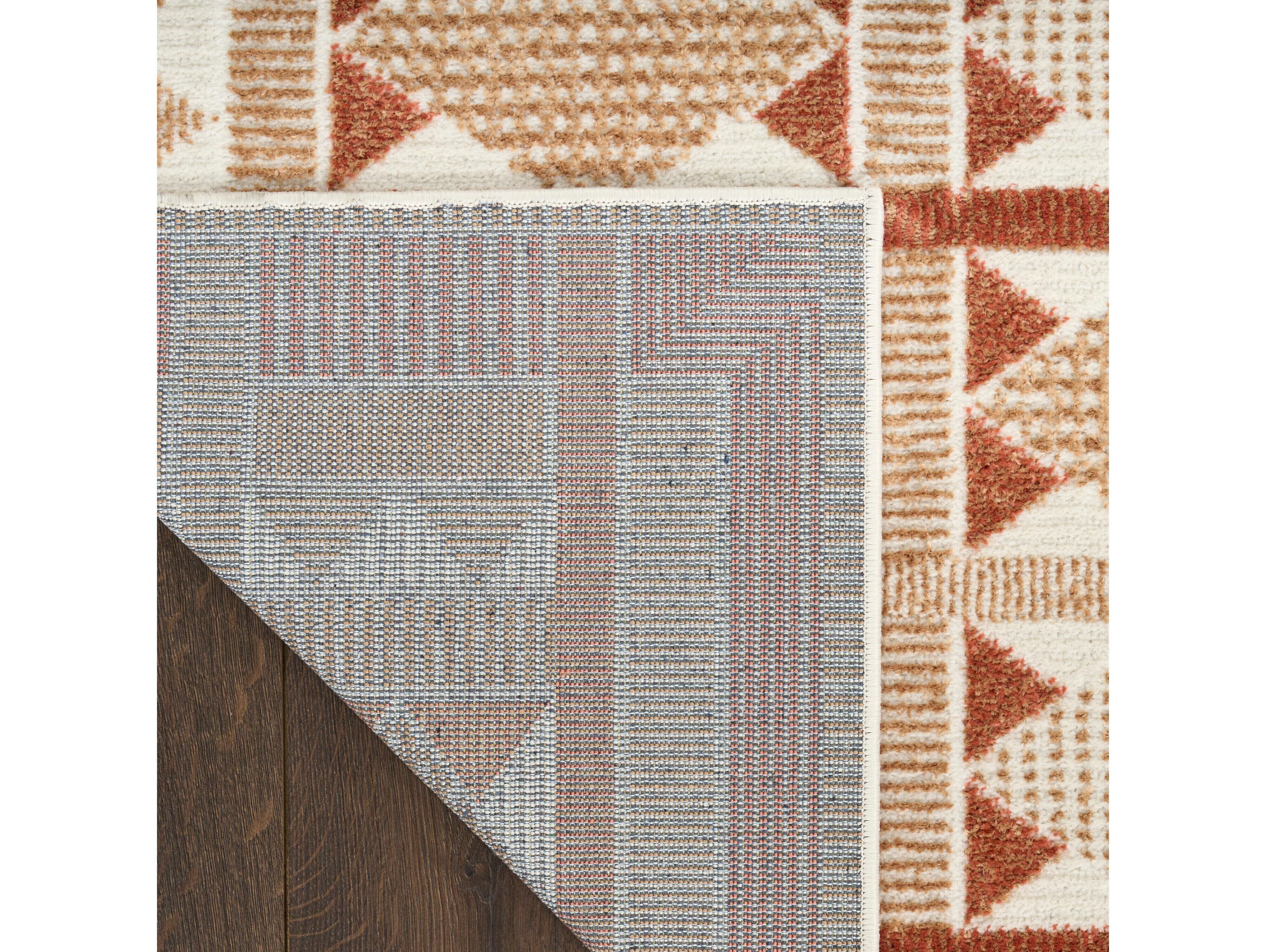 Nourison Nordic Geometric Runner Area Rug