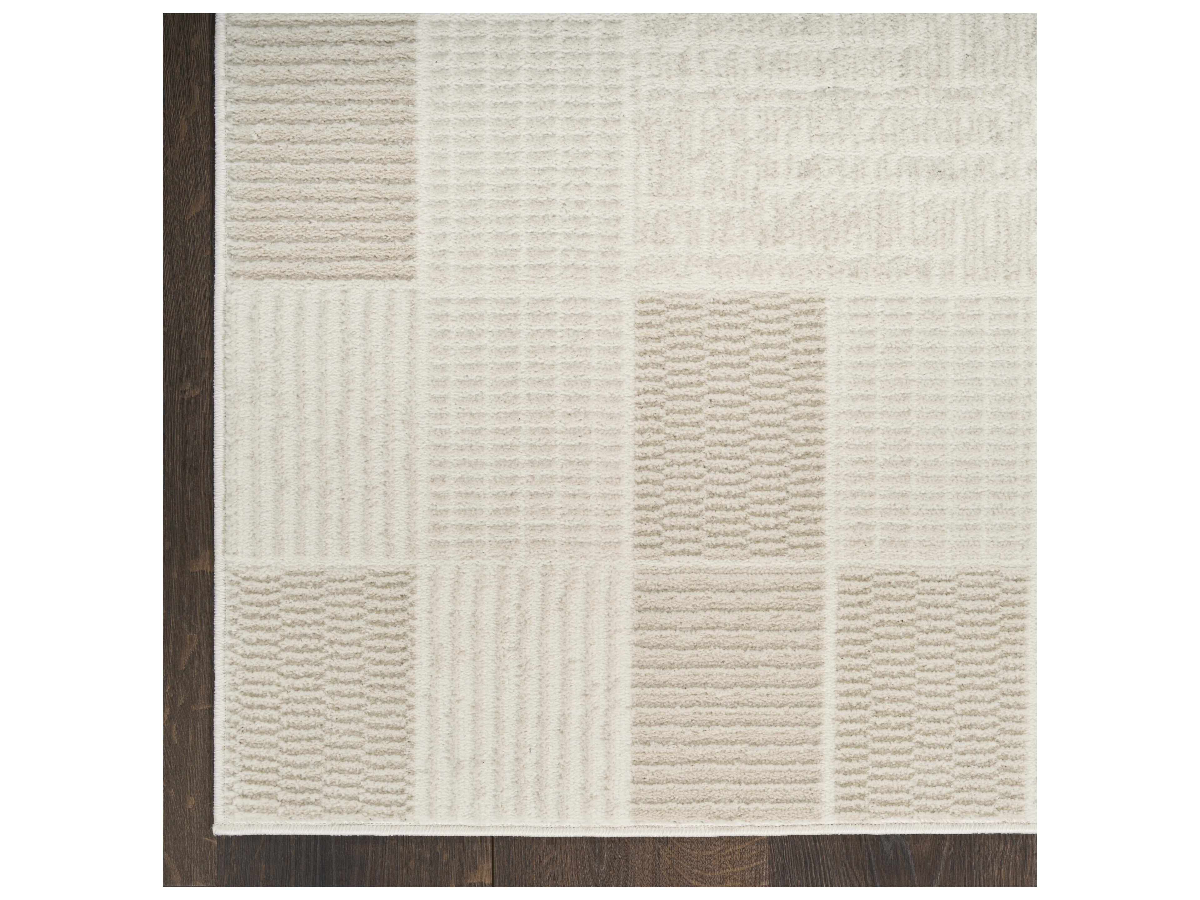 Nourison Nordic Geometric Runner Area Rug