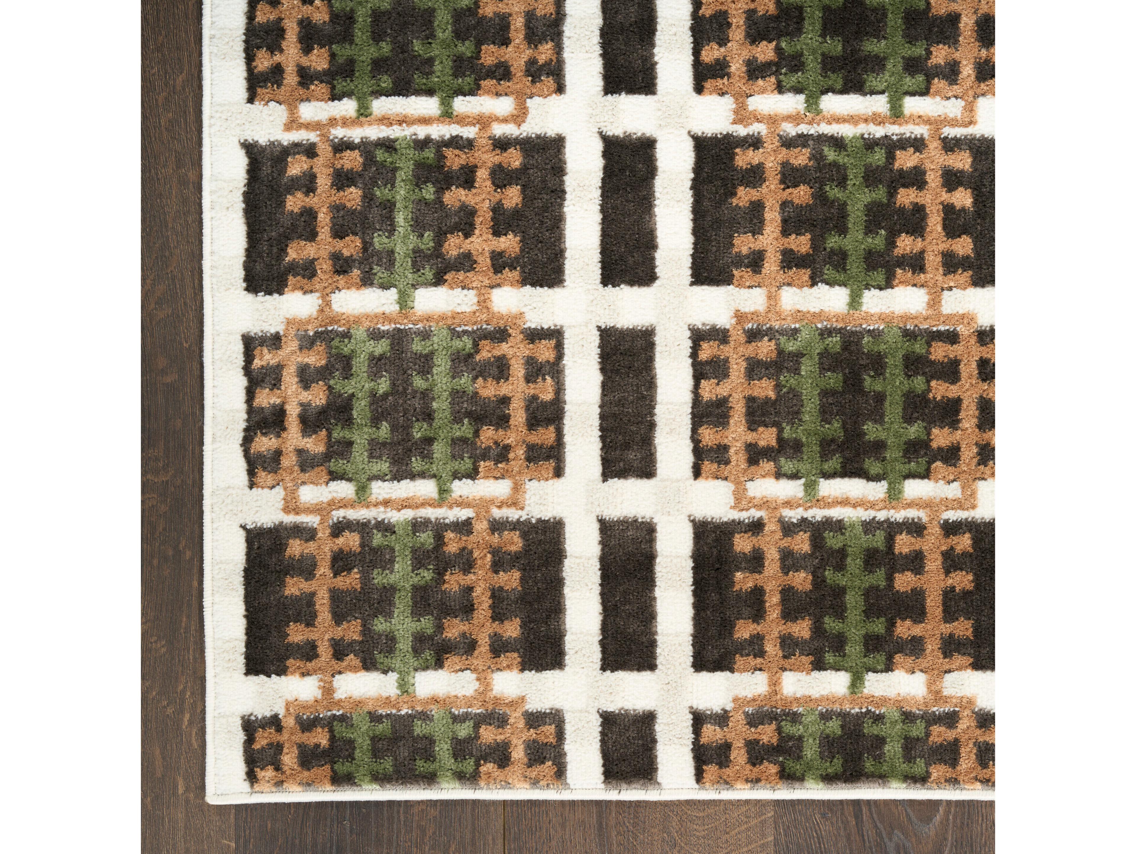 Nourison Nordic Geometric Area Rug