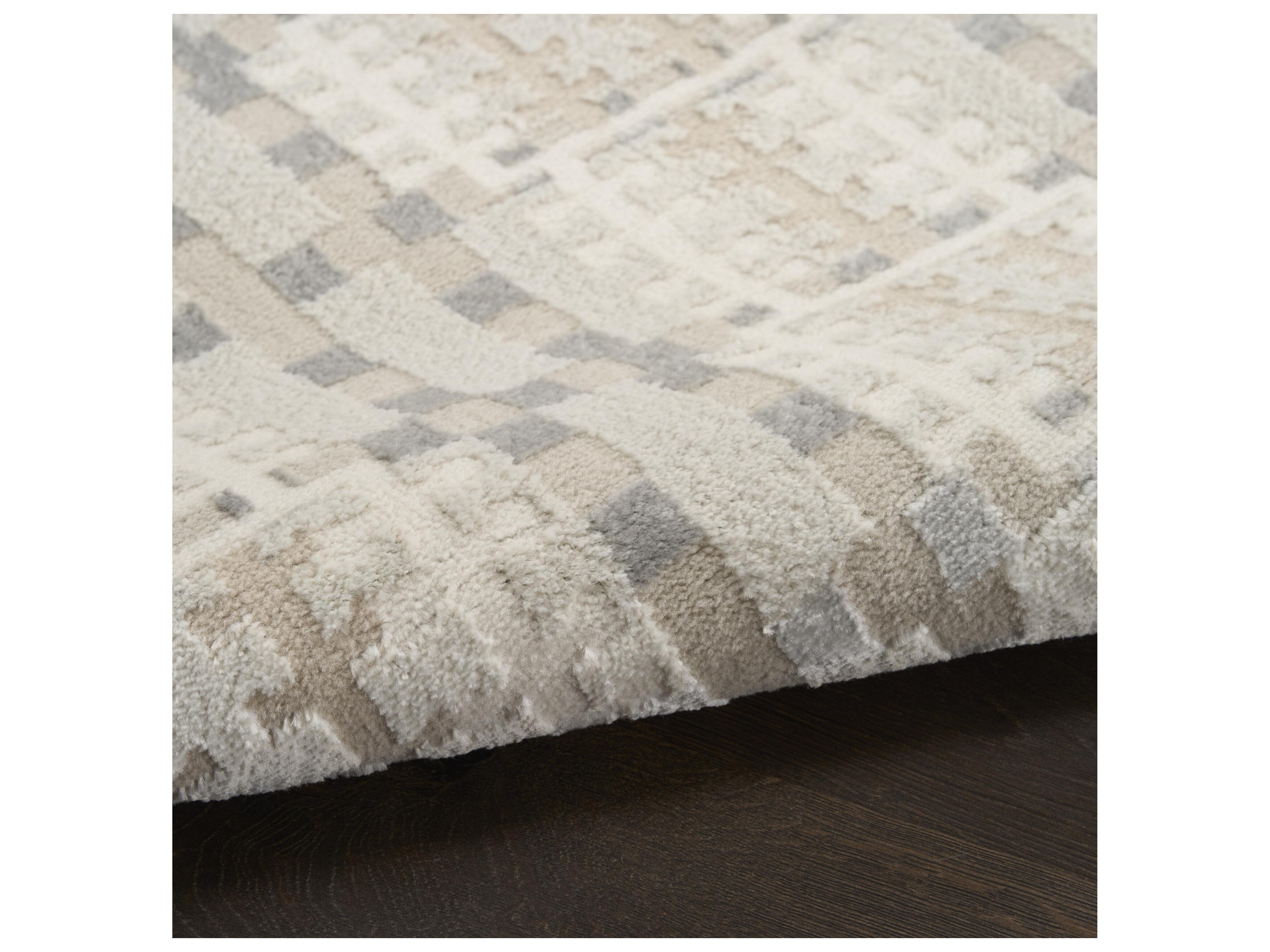 Nourison Nordic Geometric Runner Area Rug