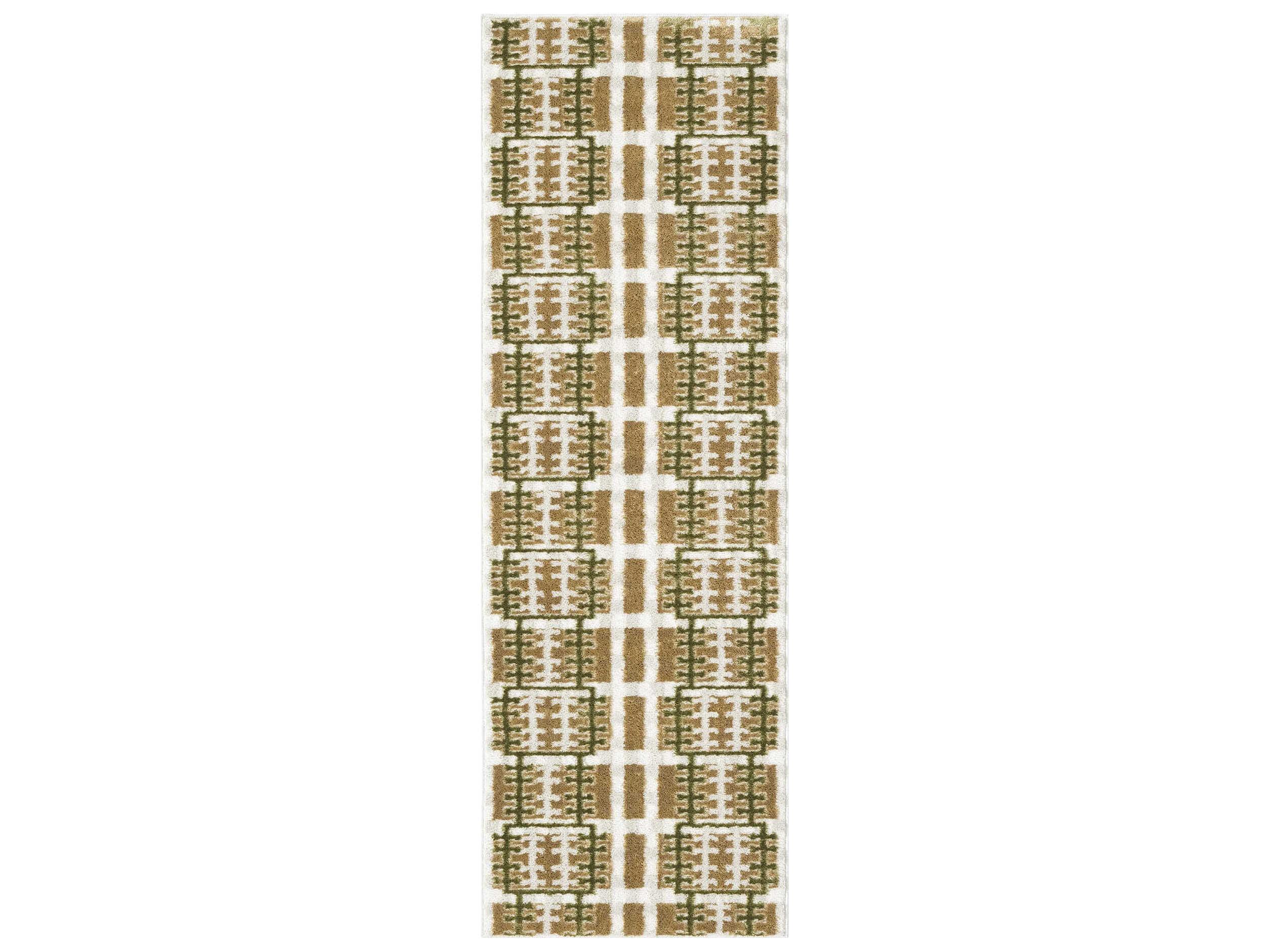Nourison Nordic Geometric Runner Area Rug