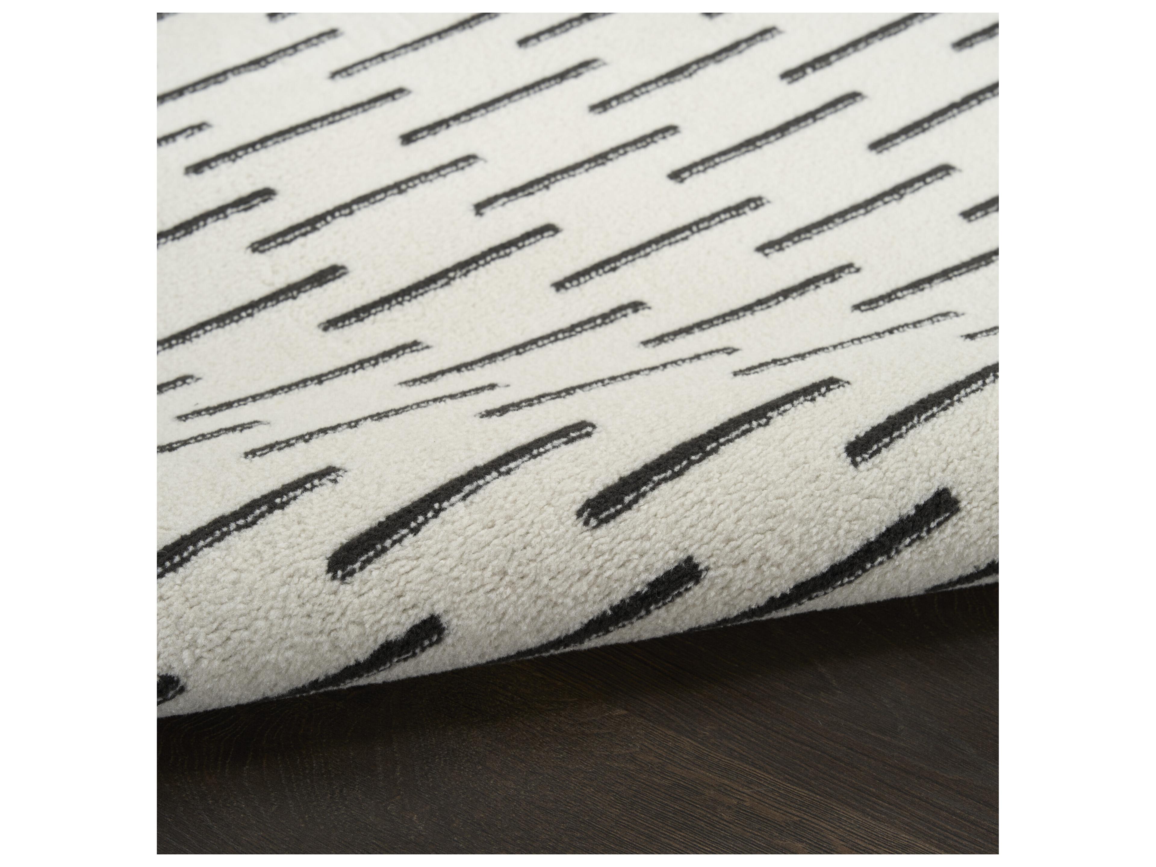 Nourison Nordic Geometric Runner Area Rug