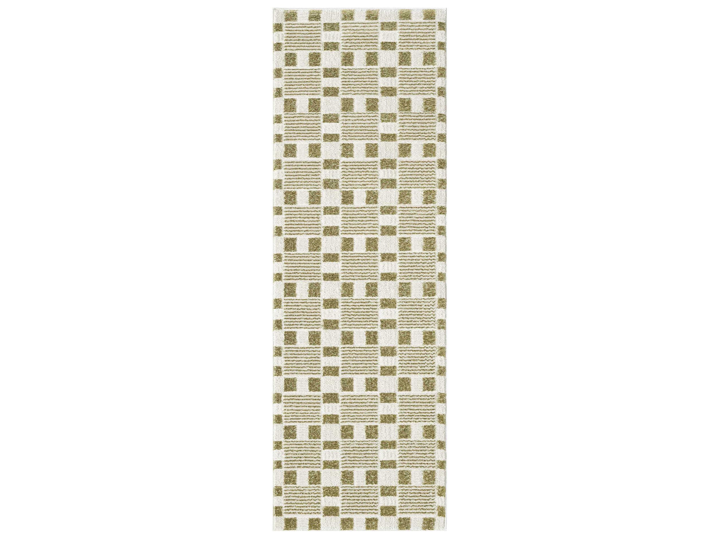 Nourison Nordic Geometric Runner Area Rug