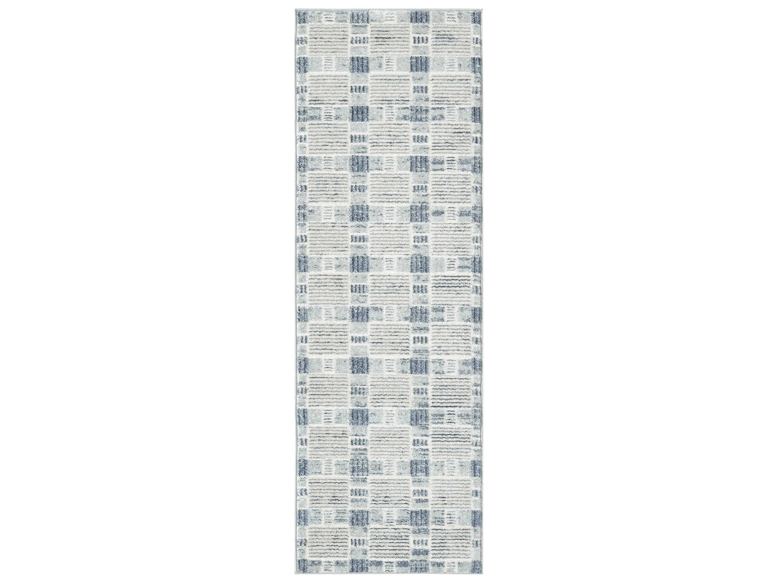 Nourison Nordic Geometric Runner Area Rug