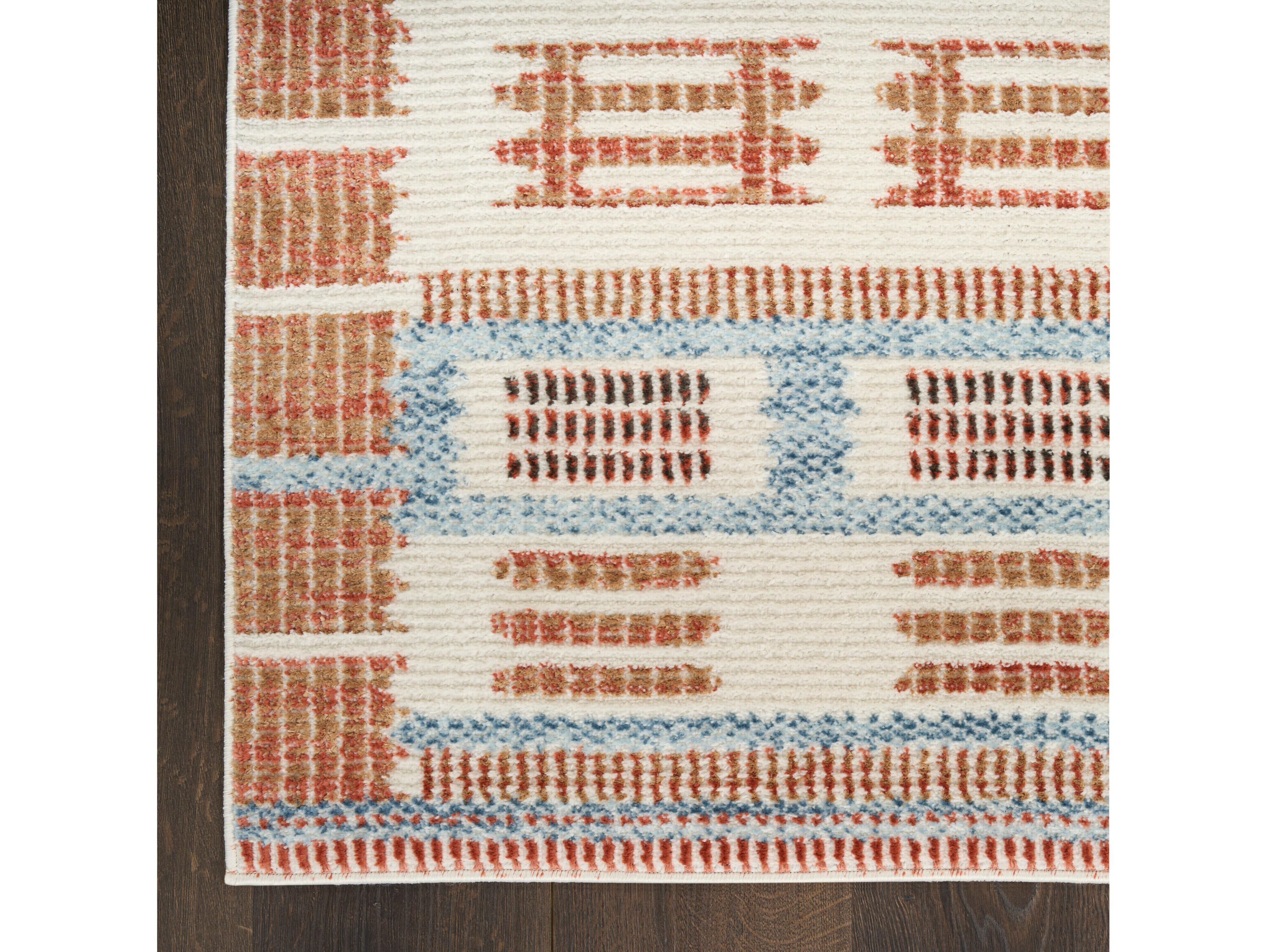 Nourison Nordic Geometric Area Rug