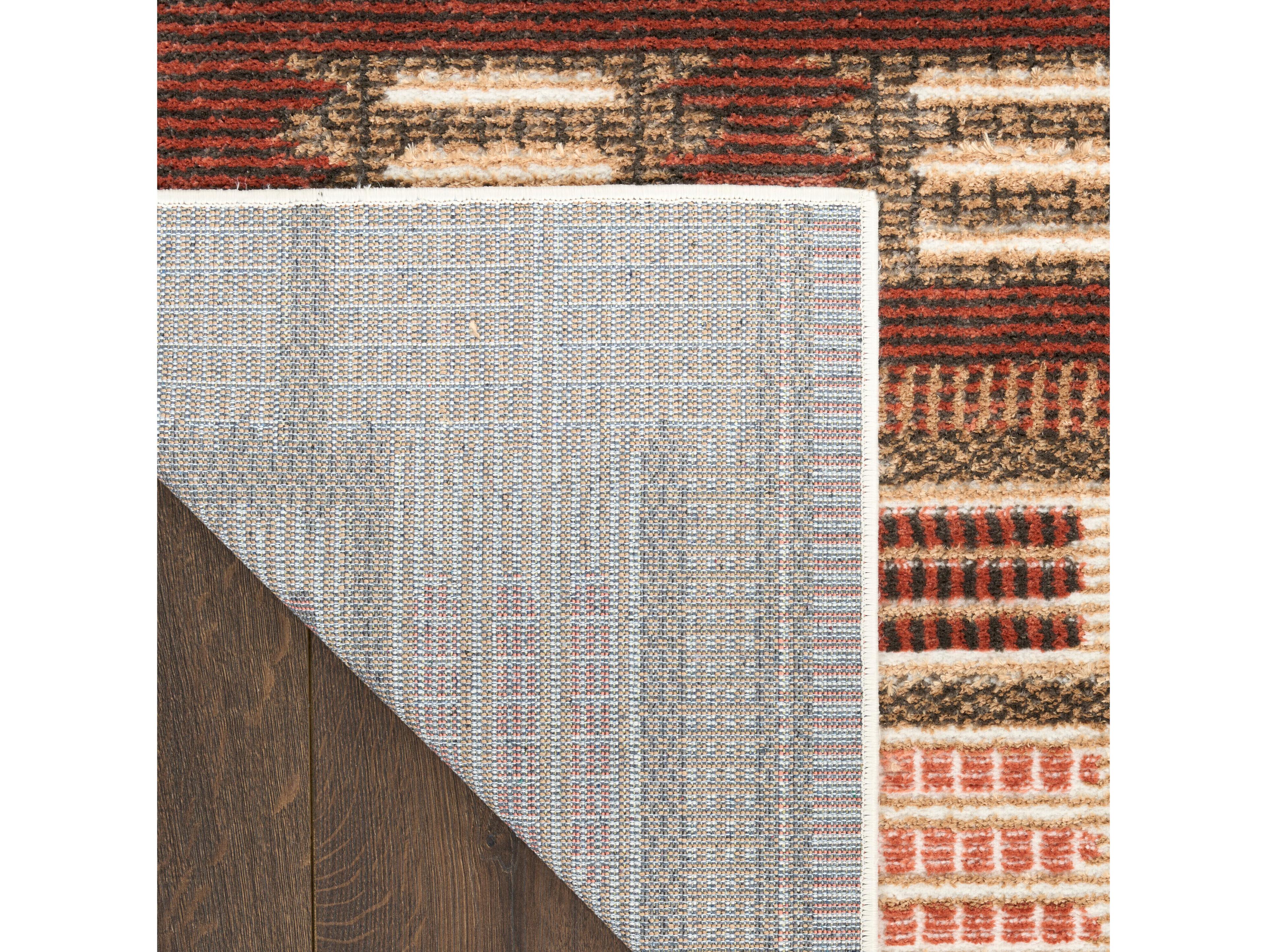 Nourison Nordic Geometric Runner Area Rug