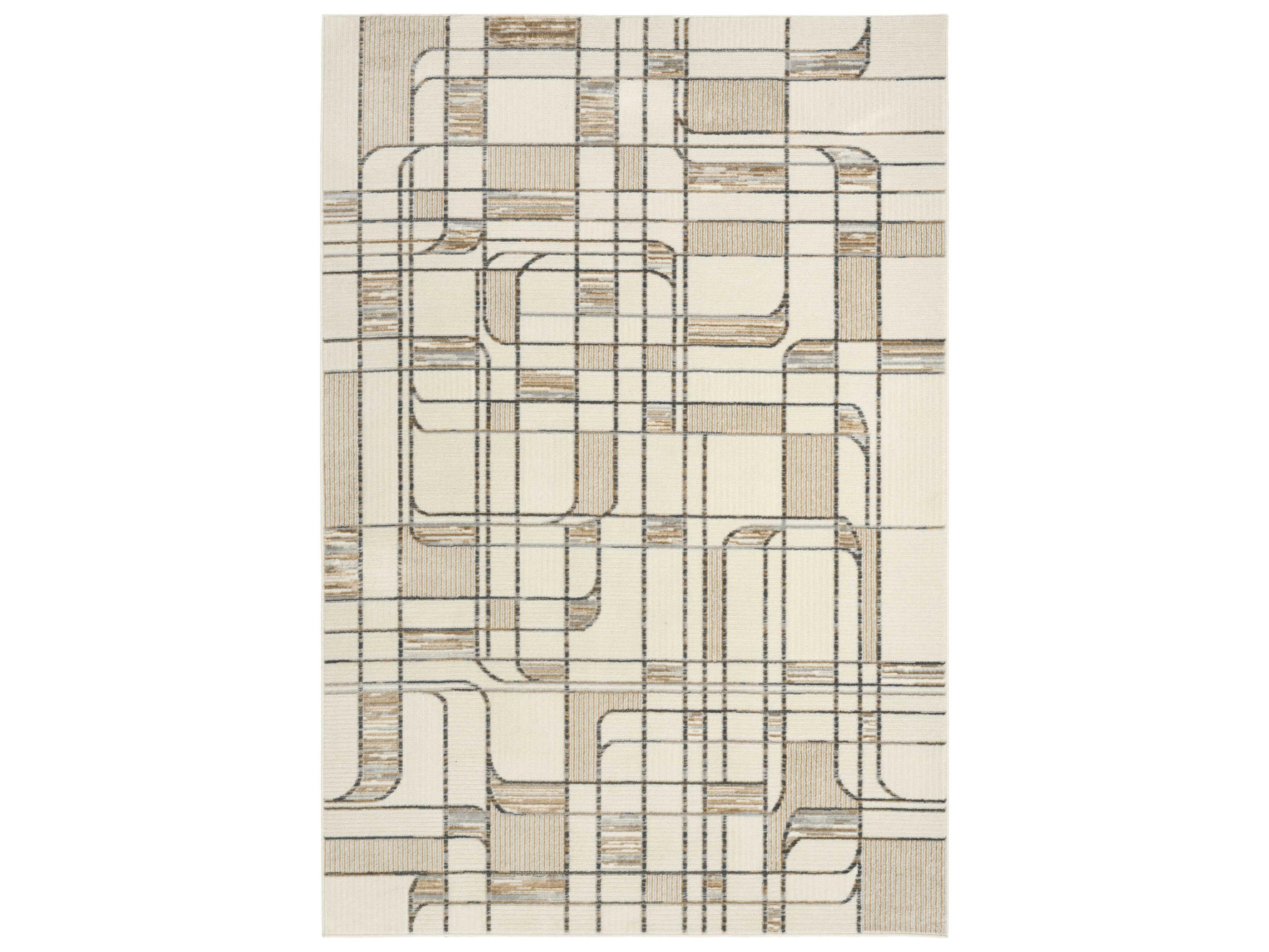 Nourison Nordic Geometric Area Rug