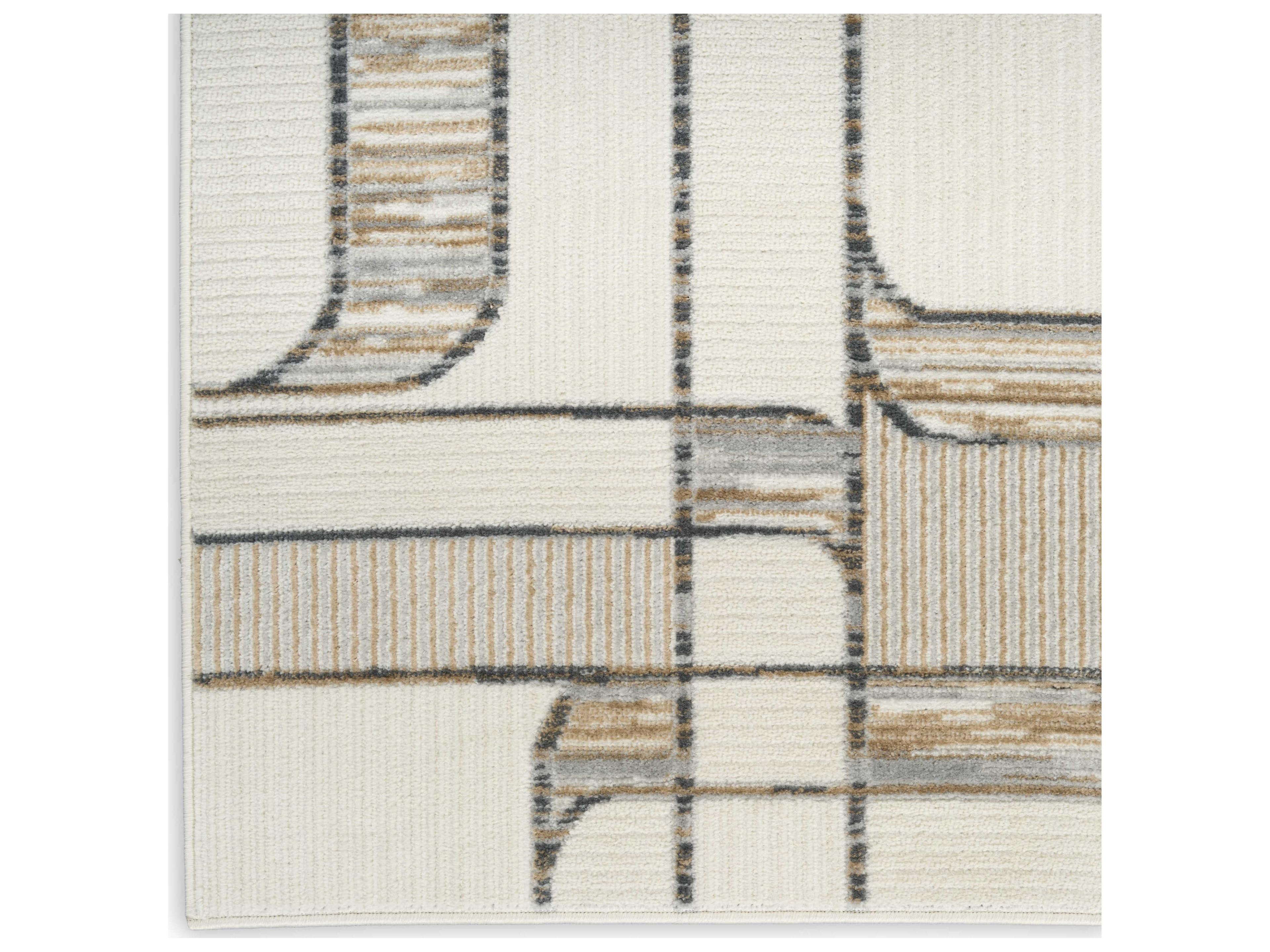 Nourison Nordic Geometric Area Rug