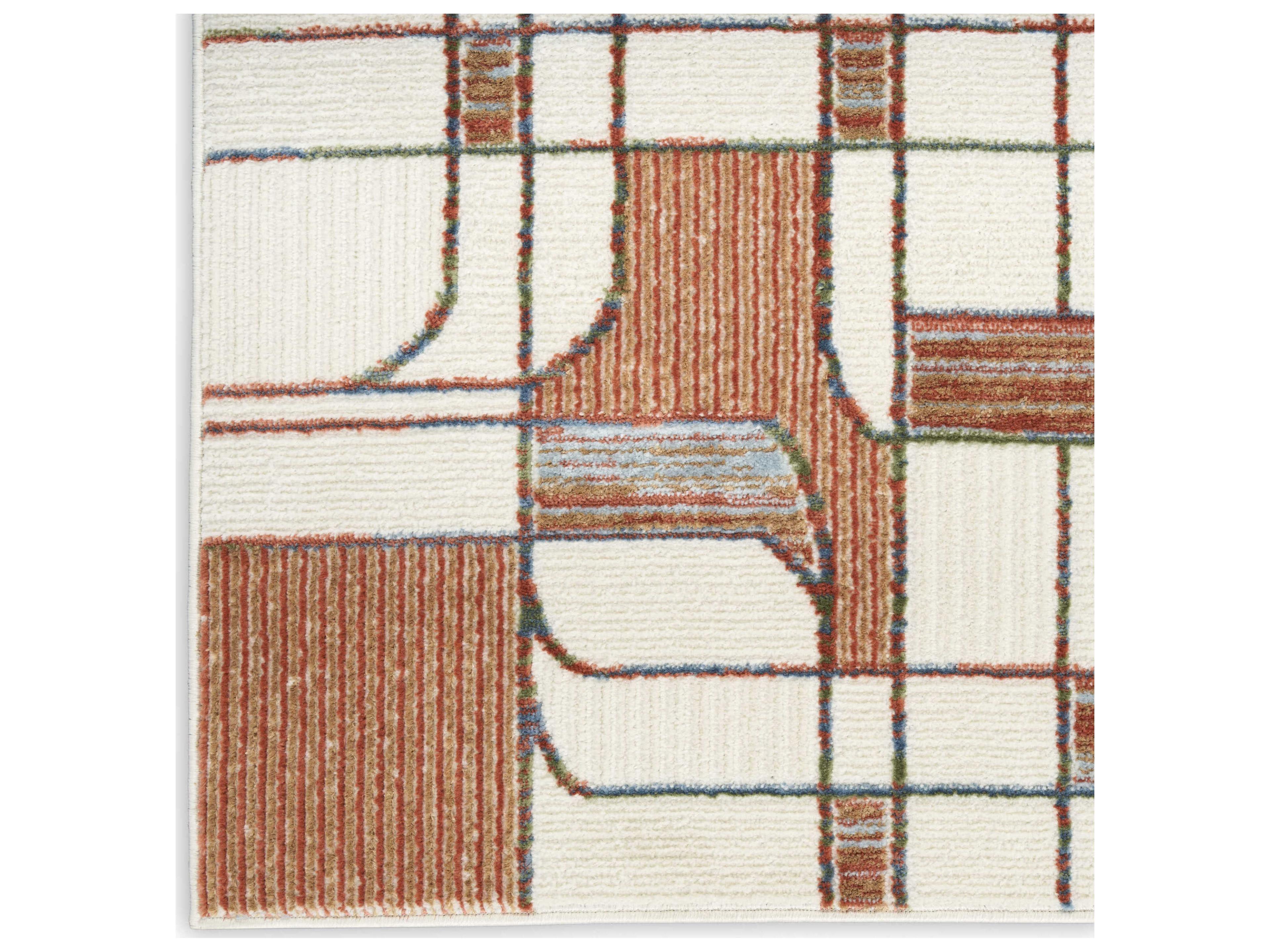 Nourison Nordic Geometric Area Rug
