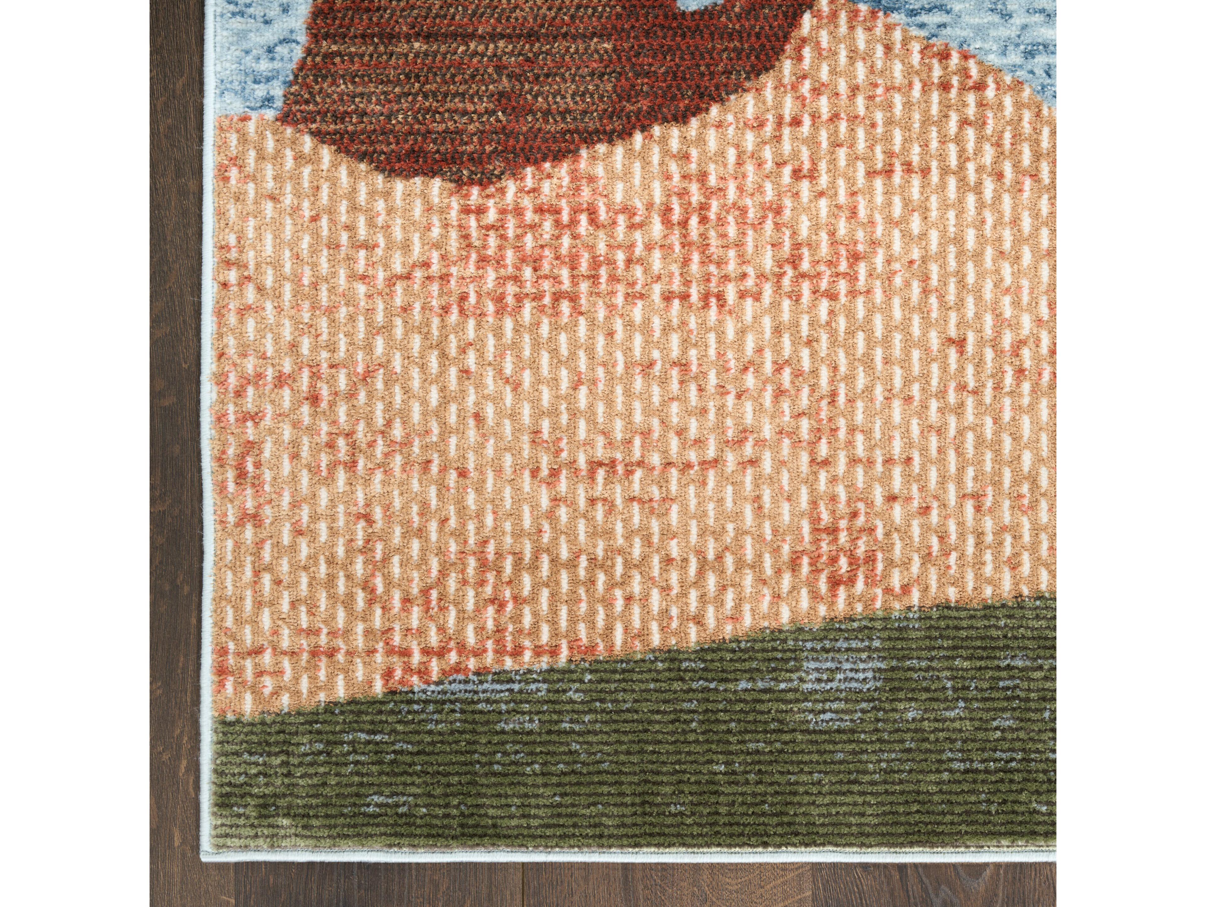 Nourison Nordic Abstract Runner Area Rug