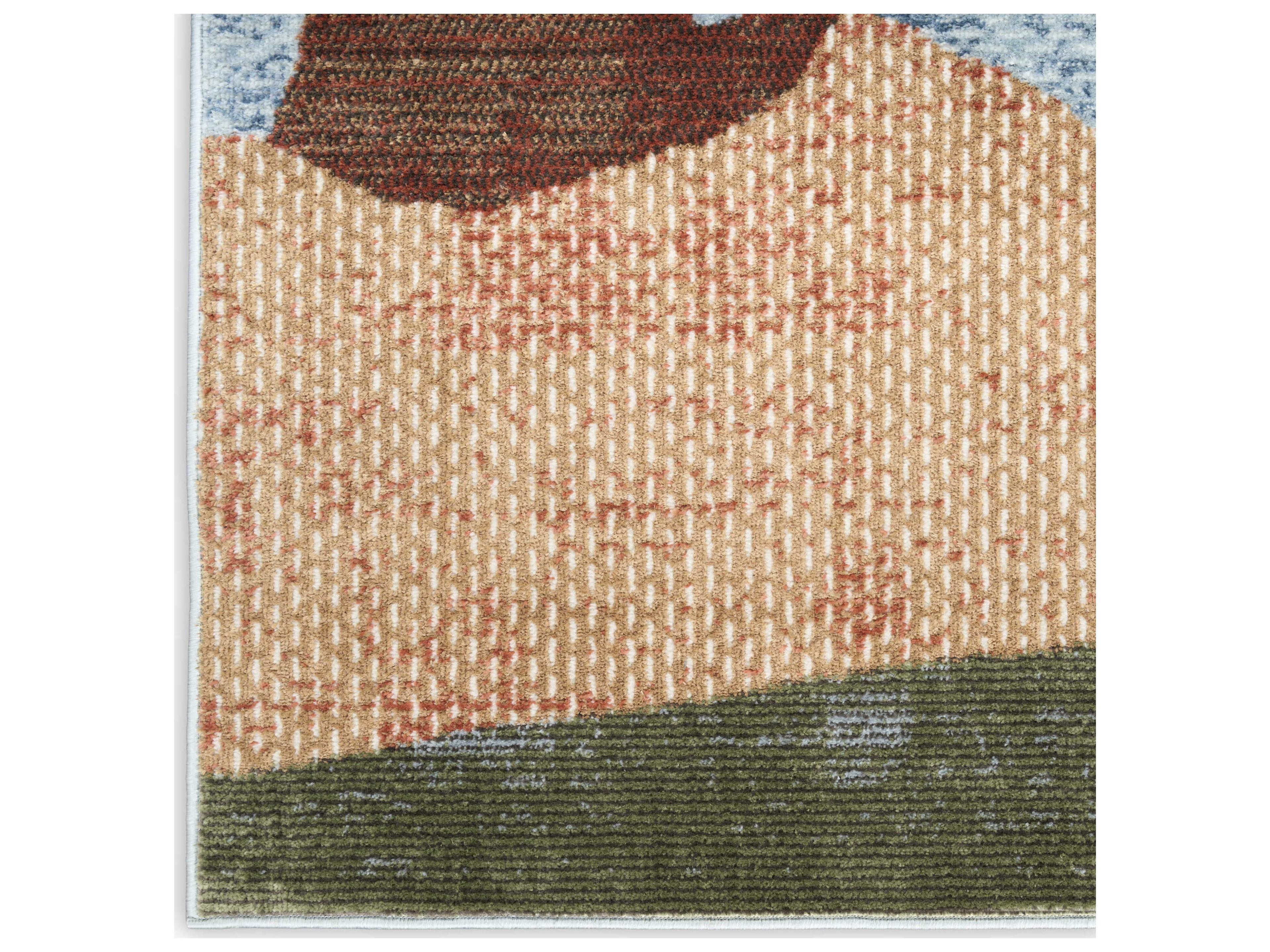 Nourison Nordic Abstract Runner Area Rug