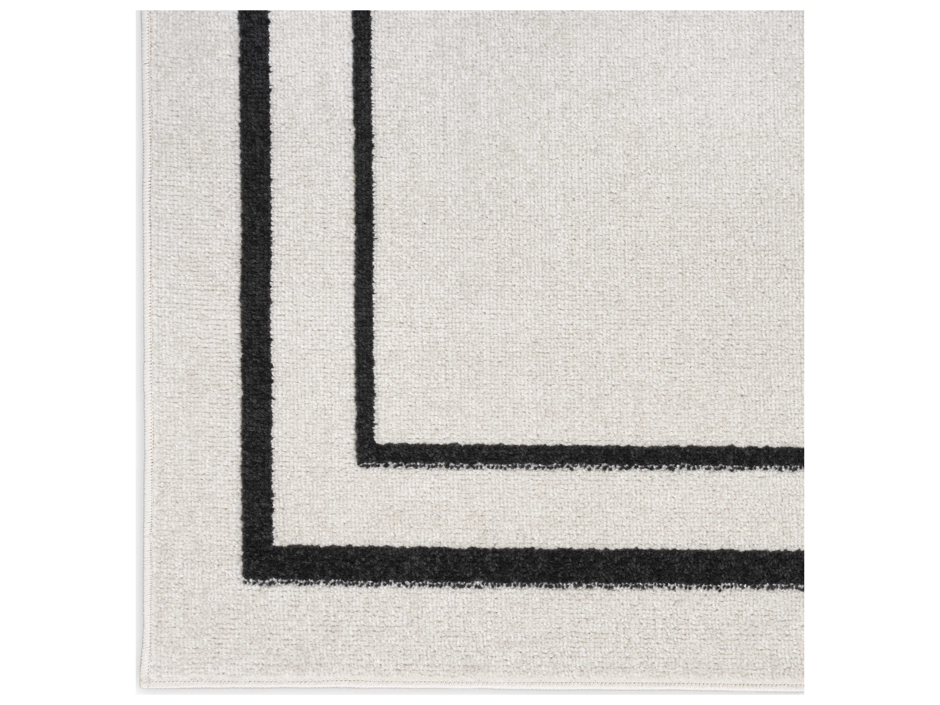 Nourison Essentials Bordered Runner Area Rug
