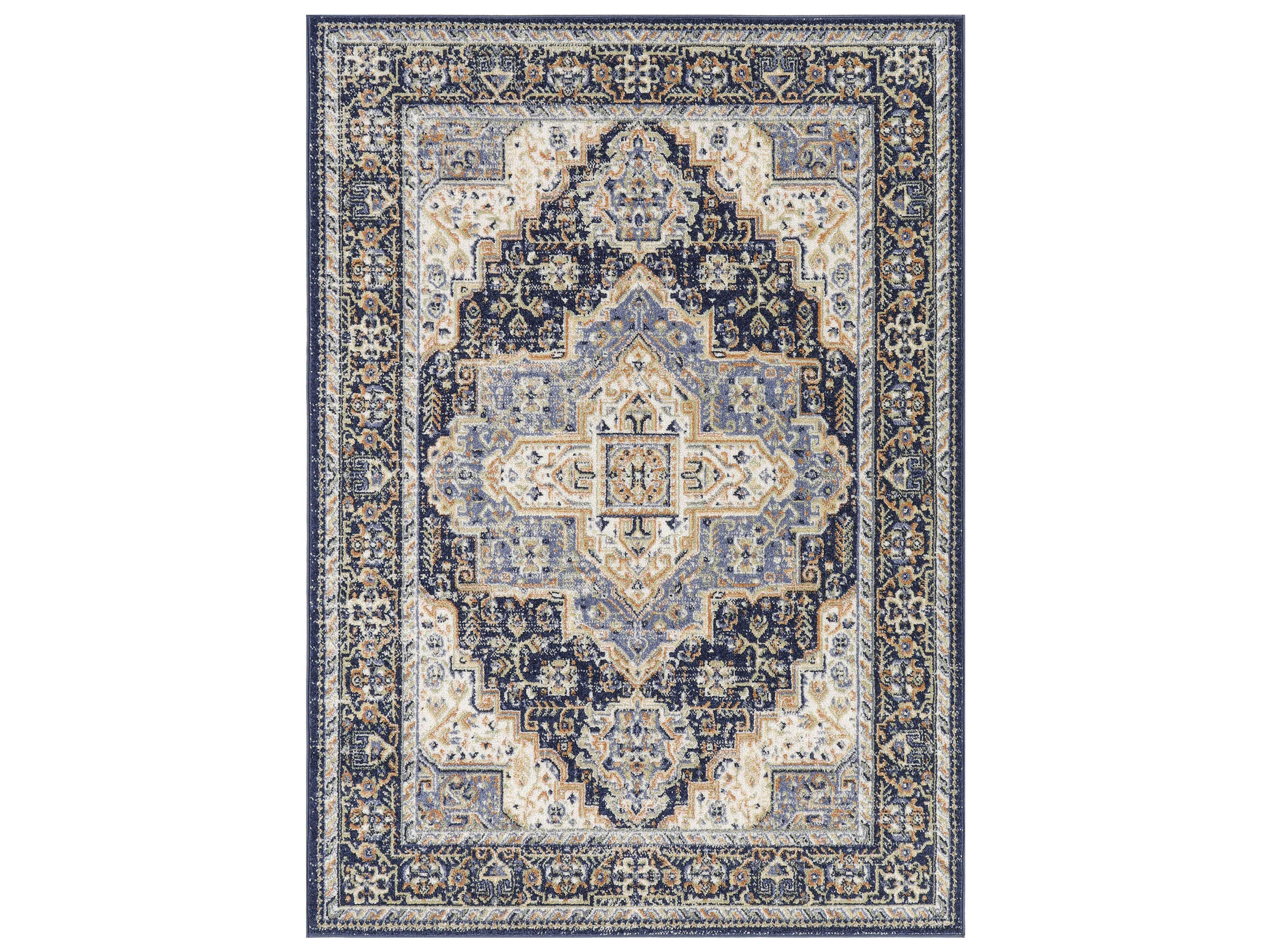 Nourison Essentials Persian Bordered Area Rug