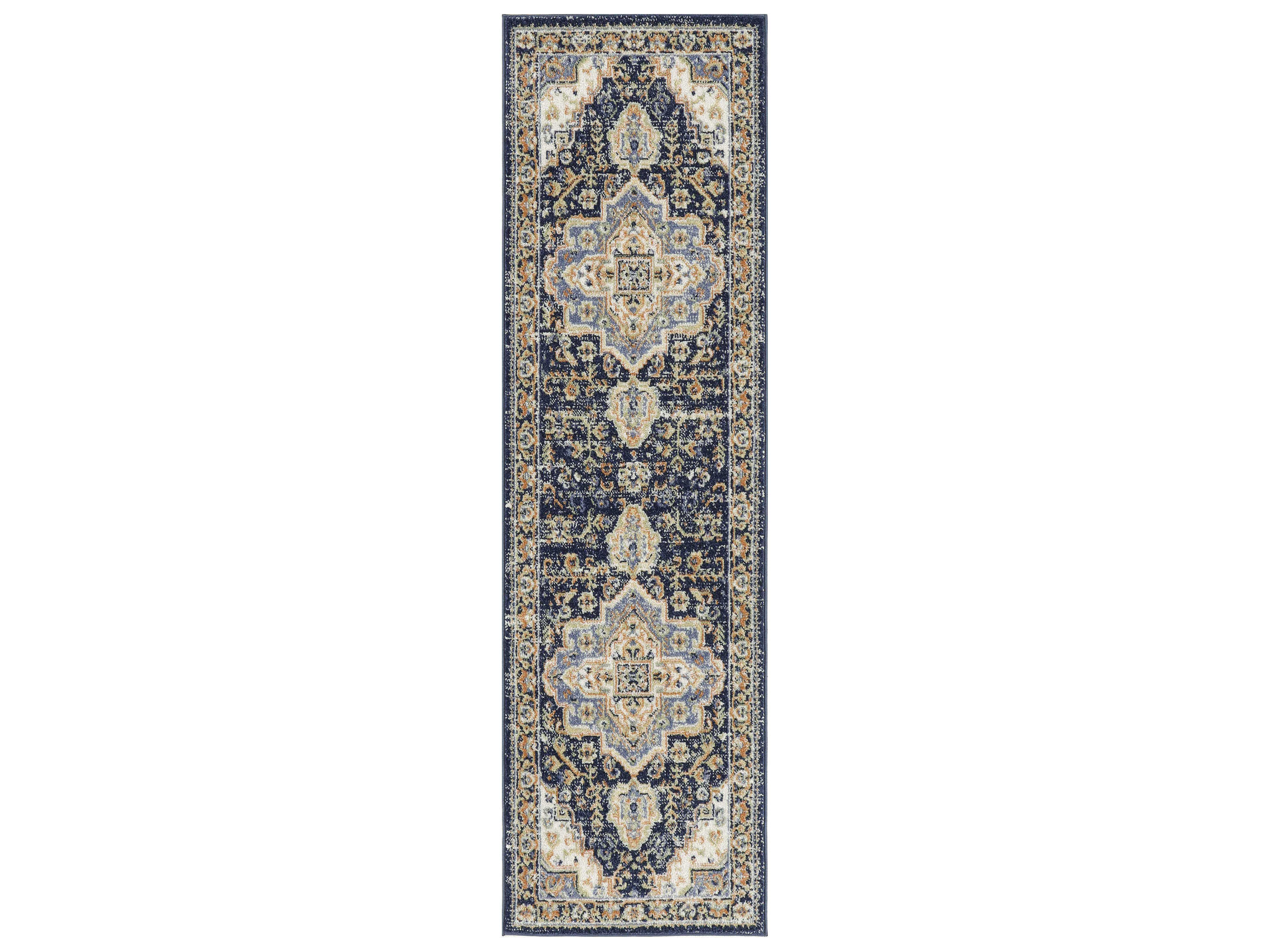 Nourison Essentials Persian Bordered Runner Area Rug