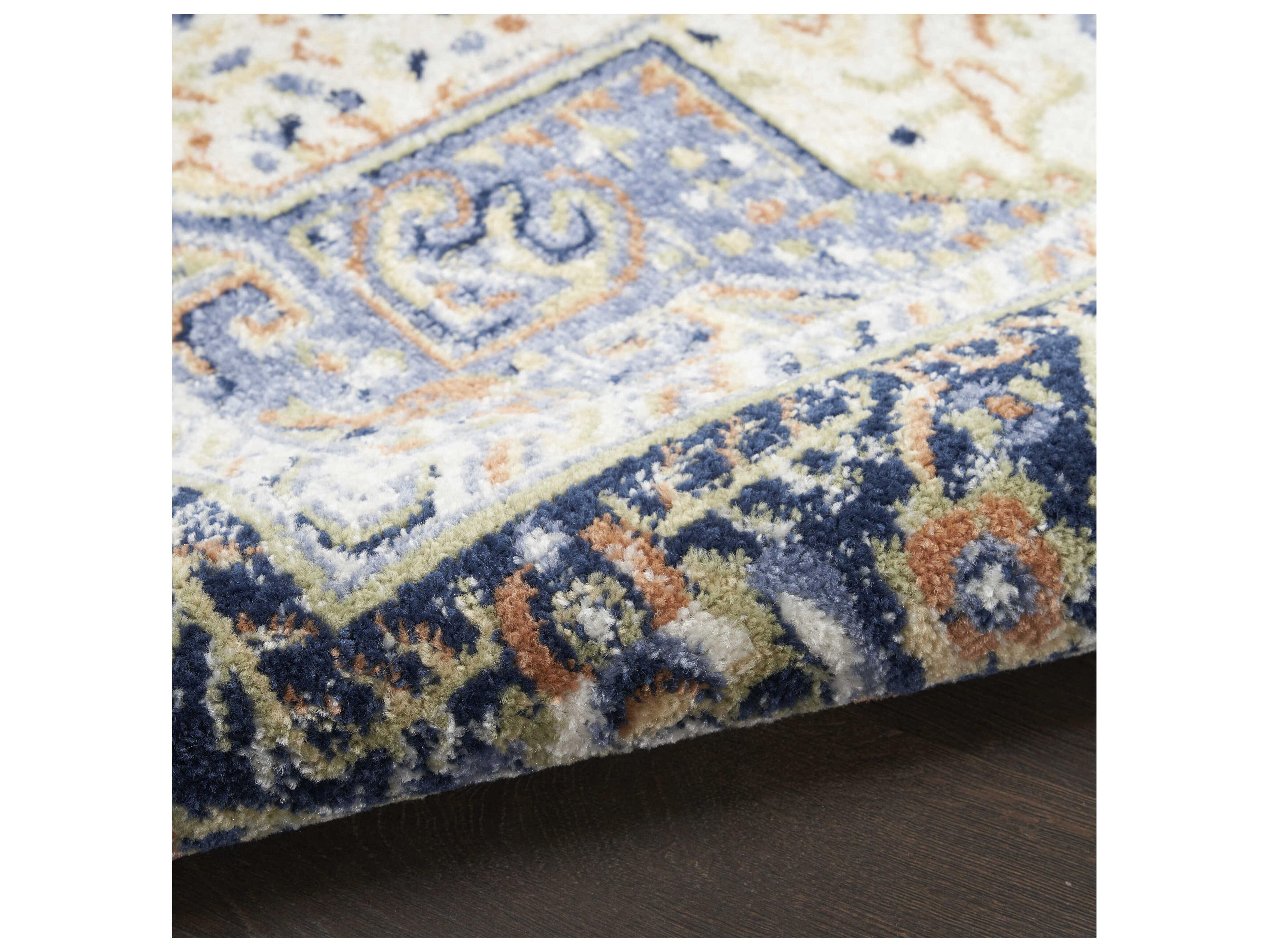 Nourison Essentials Persian Bordered Runner Area Rug