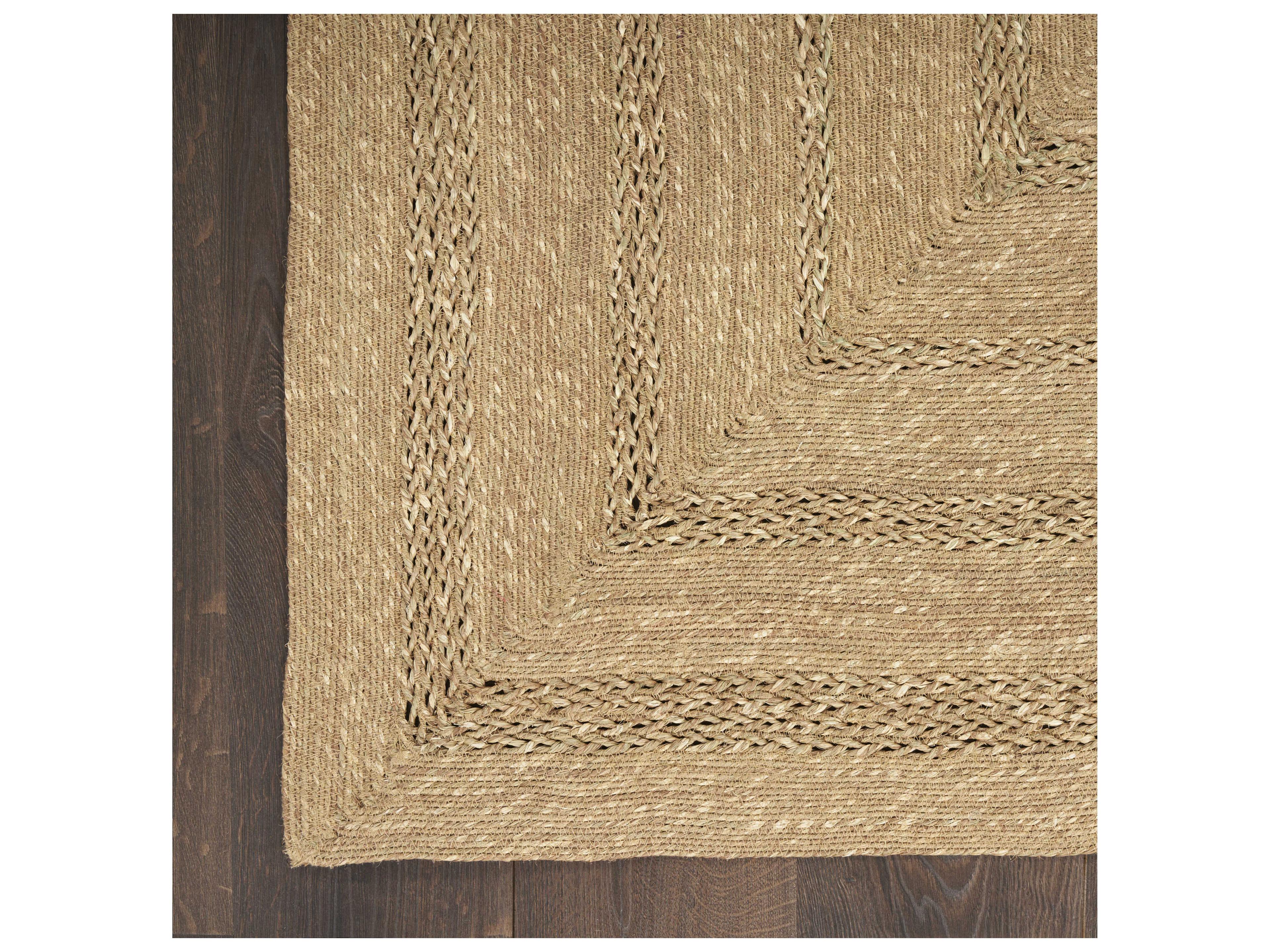 Nourison Natural Seagrass Rectangular Area Rug