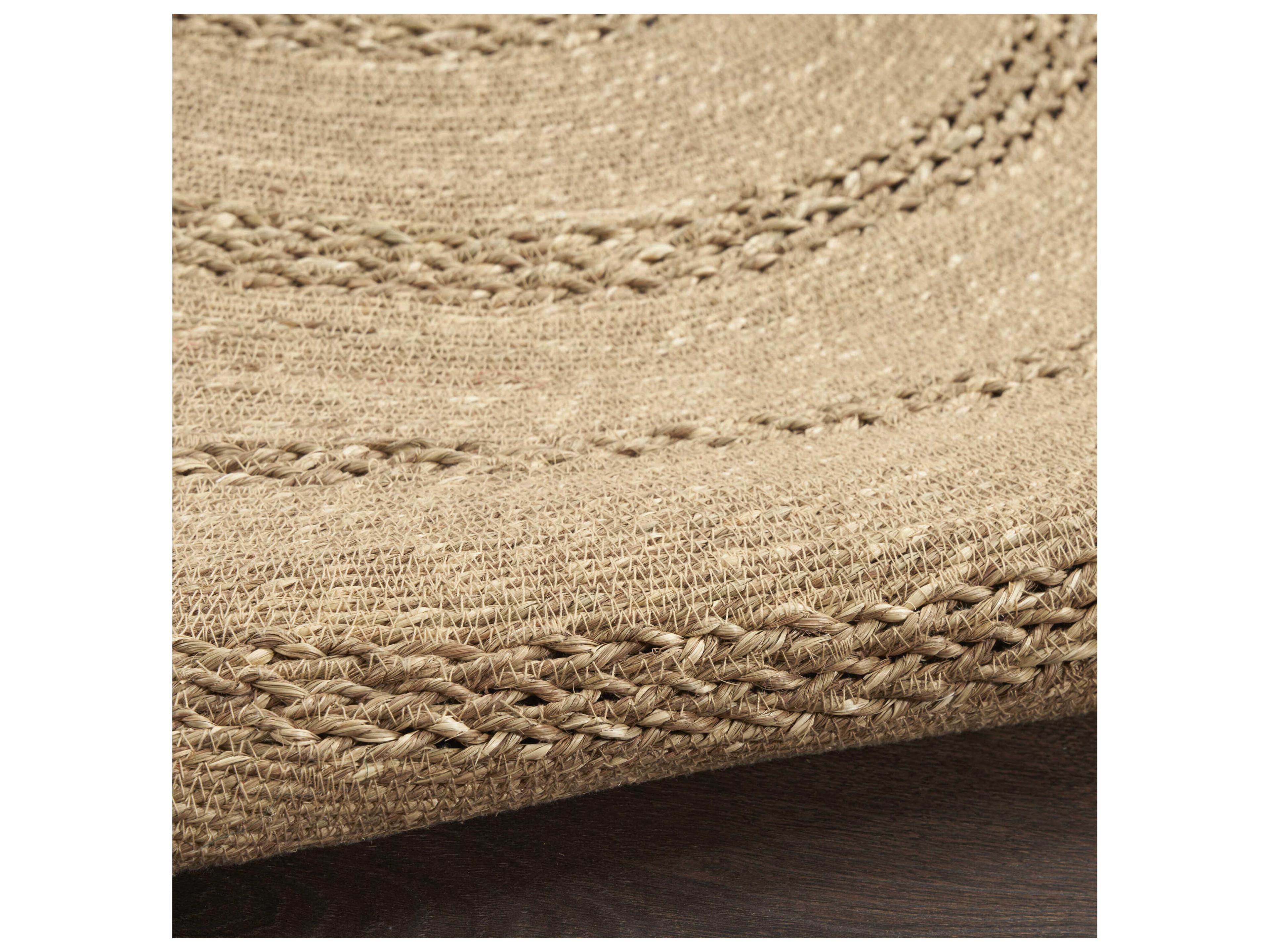 Nourison Natural Seagrass Round Area Rug